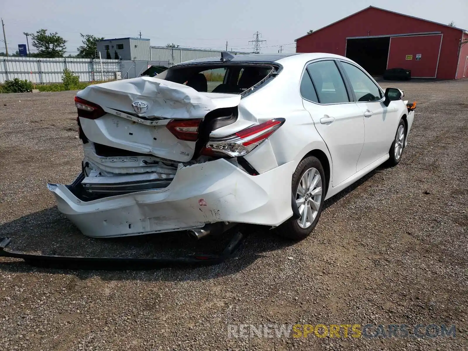 4 Фотография поврежденного автомобиля 4T1B11HK3KU693140 TOYOTA CAMRY 2019