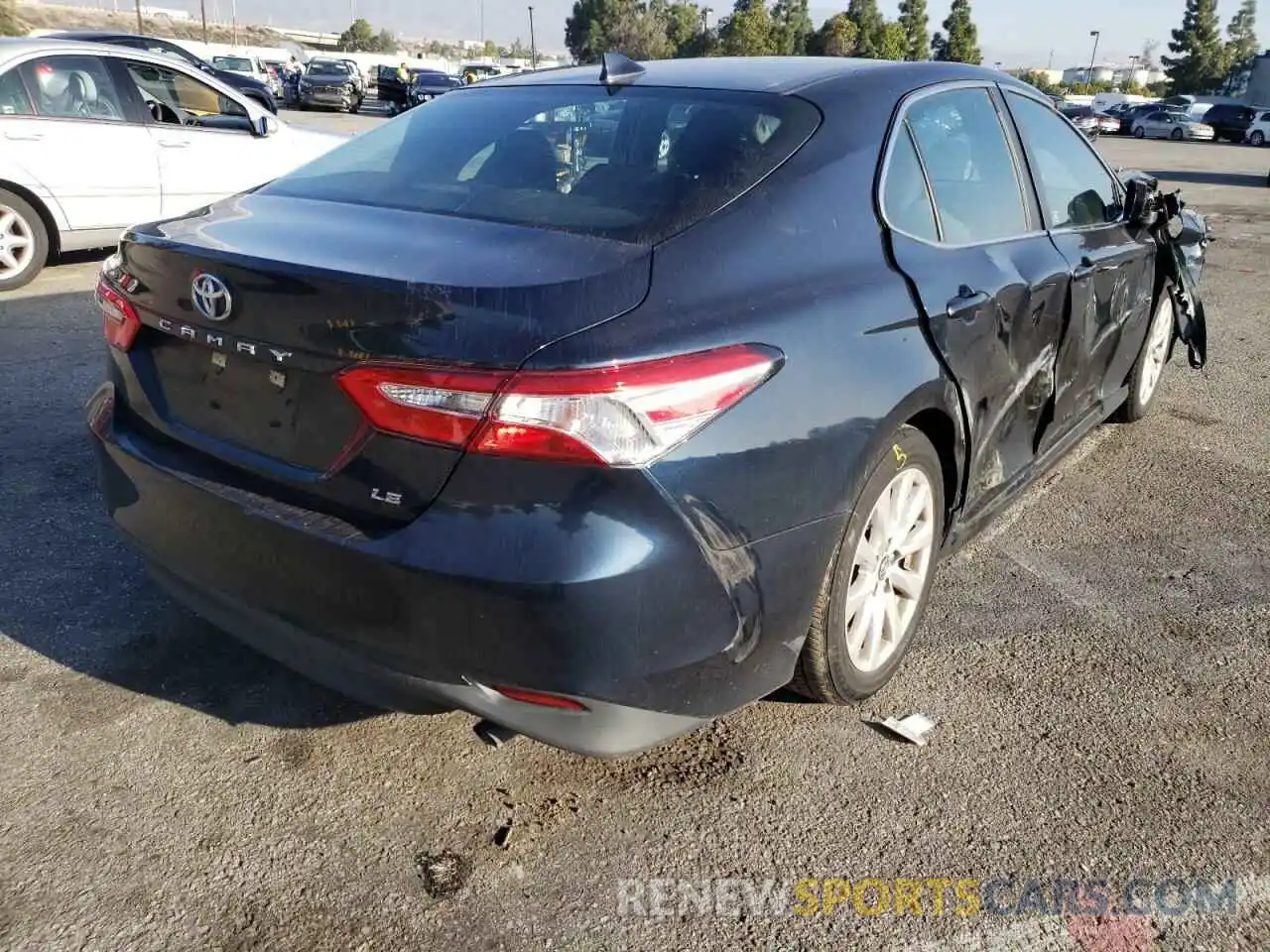 4 Photograph of a damaged car 4T1B11HK3KU693655 TOYOTA CAMRY 2019