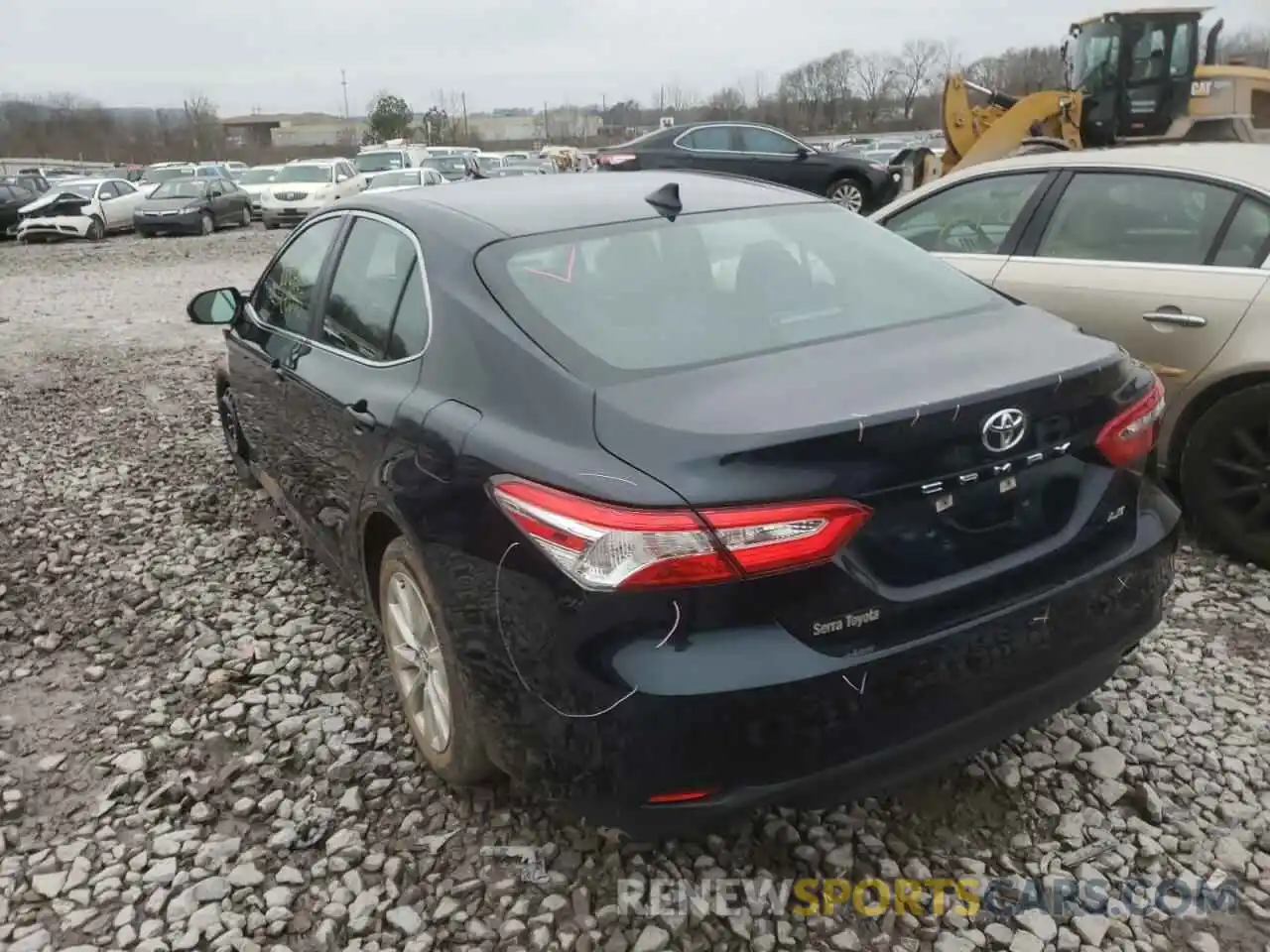 3 Photograph of a damaged car 4T1B11HK3KU696359 TOYOTA CAMRY 2019