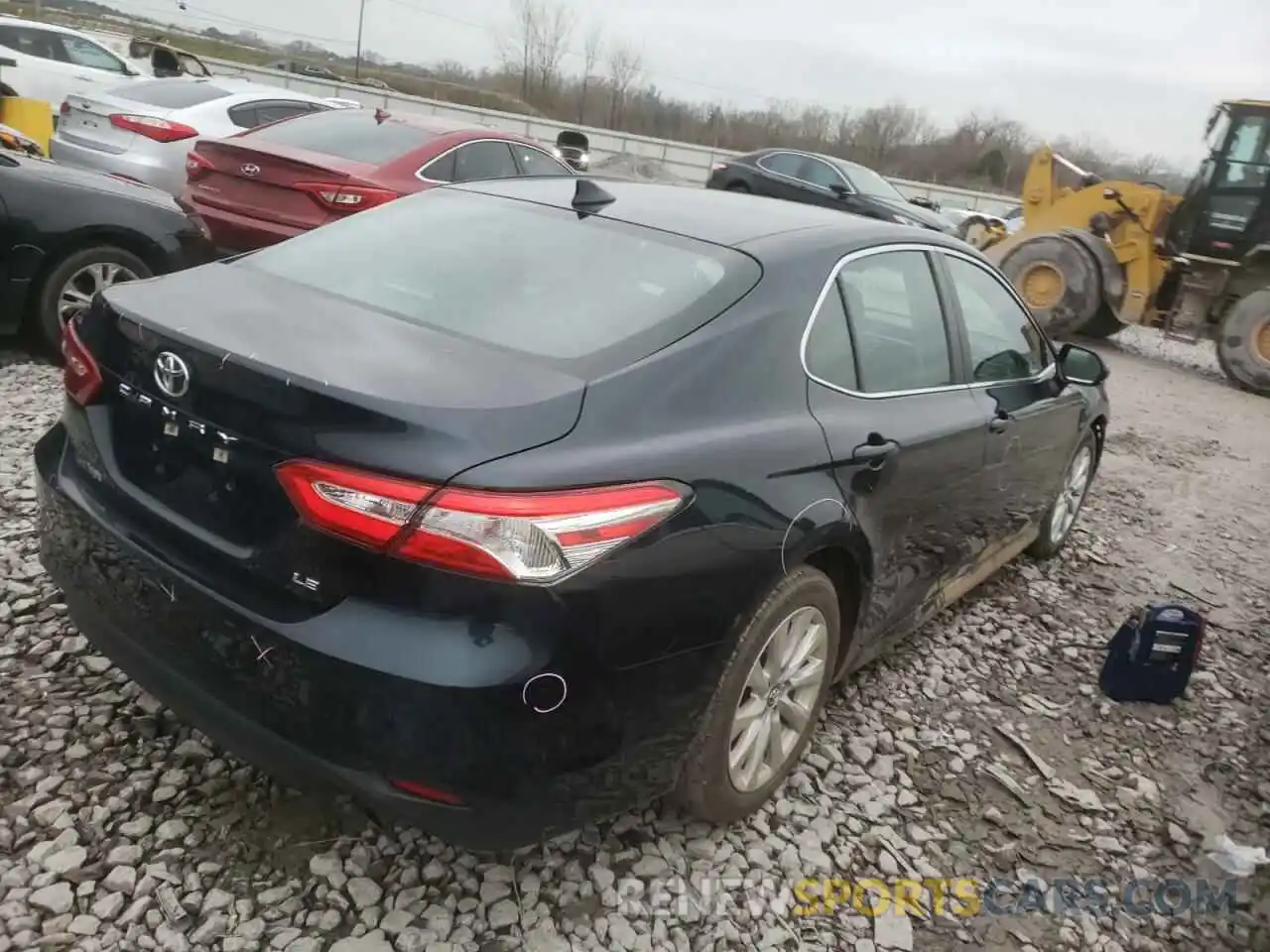 4 Photograph of a damaged car 4T1B11HK3KU696359 TOYOTA CAMRY 2019