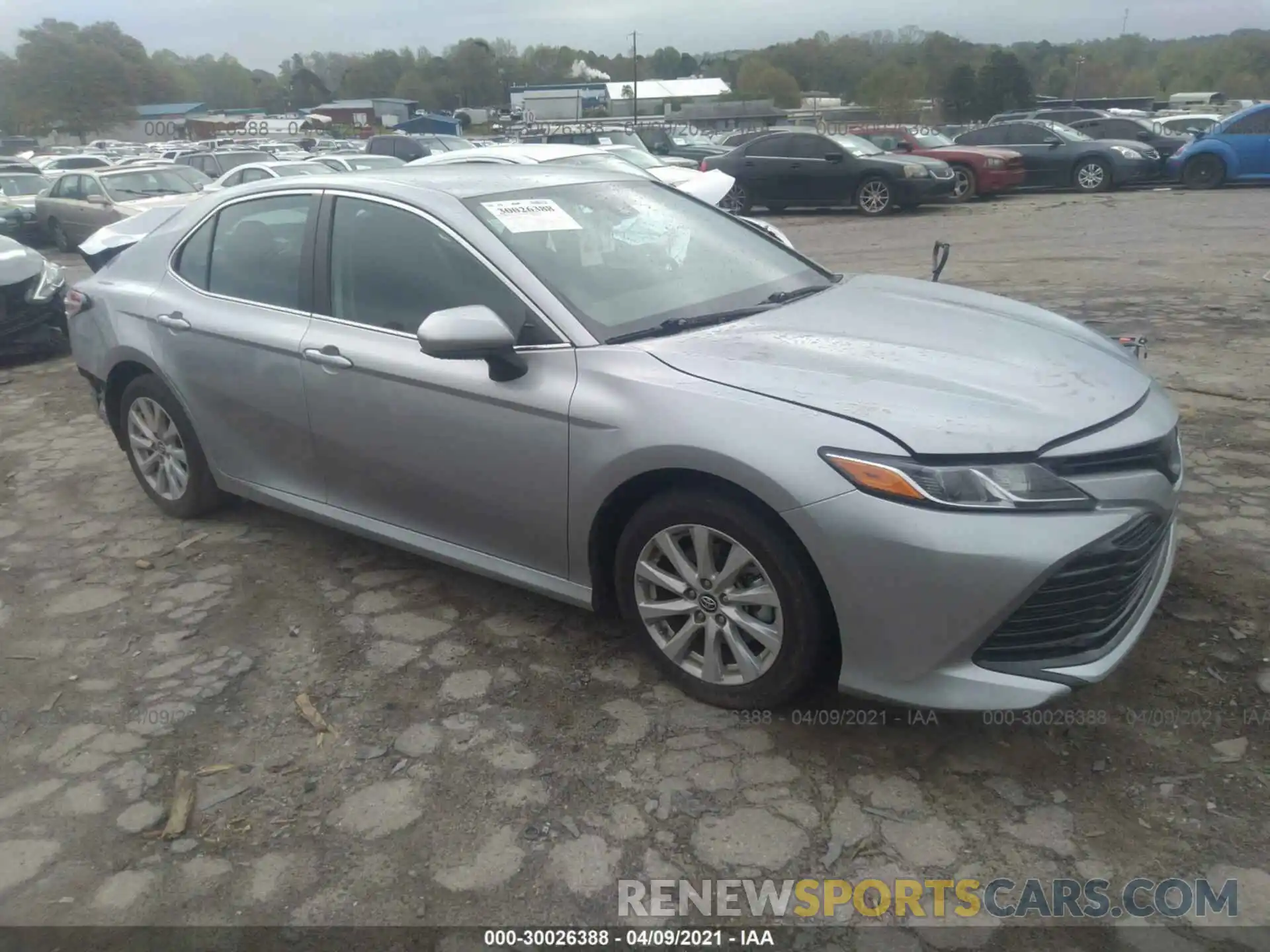 1 Photograph of a damaged car 4T1B11HK3KU696409 TOYOTA CAMRY 2019