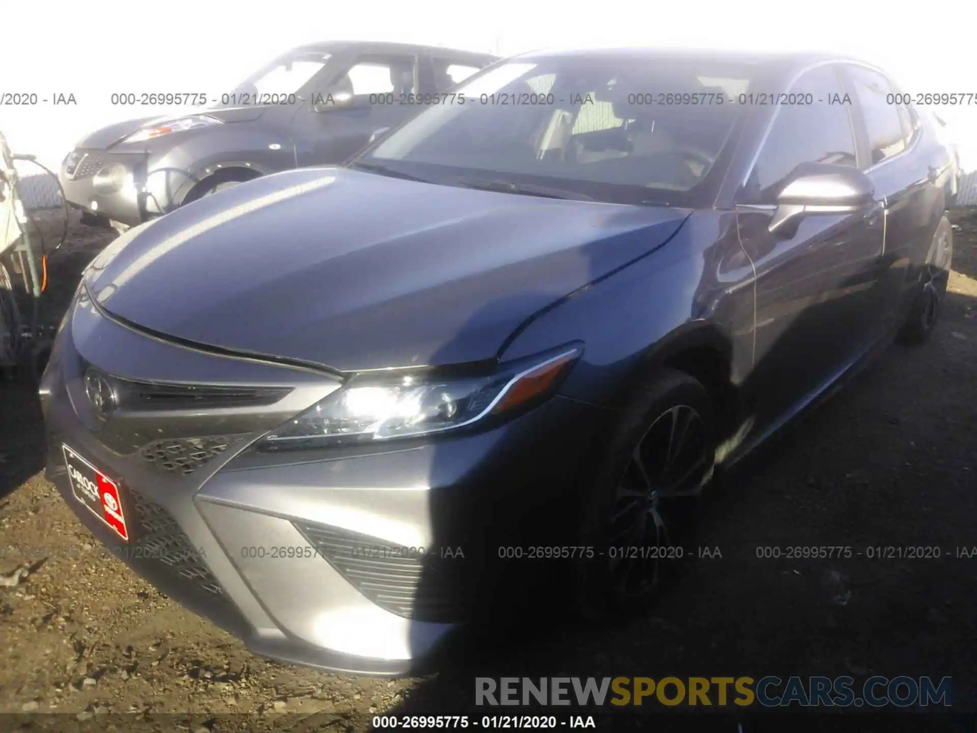 2 Photograph of a damaged car 4T1B11HK3KU697012 TOYOTA CAMRY 2019