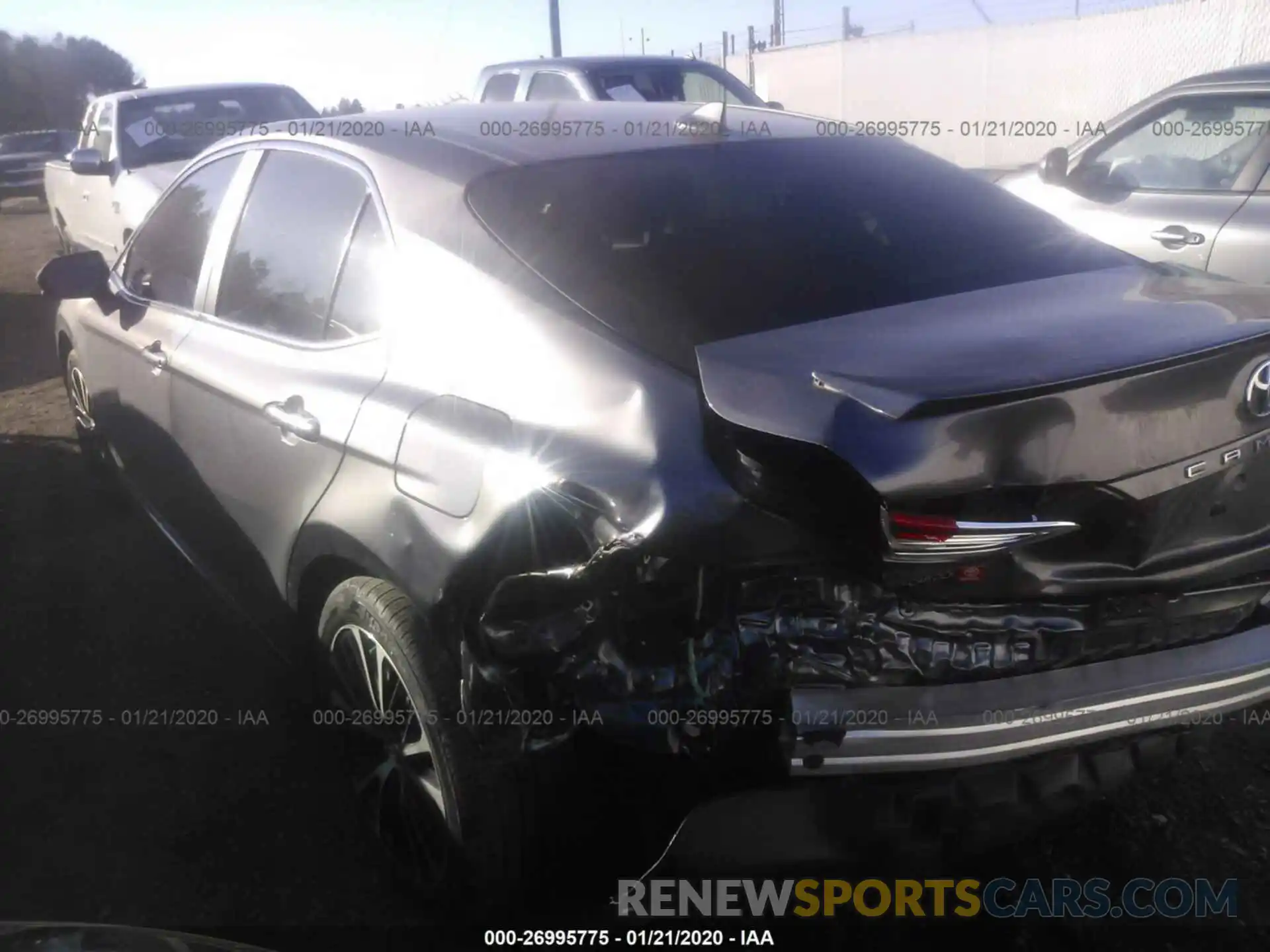 3 Photograph of a damaged car 4T1B11HK3KU697012 TOYOTA CAMRY 2019