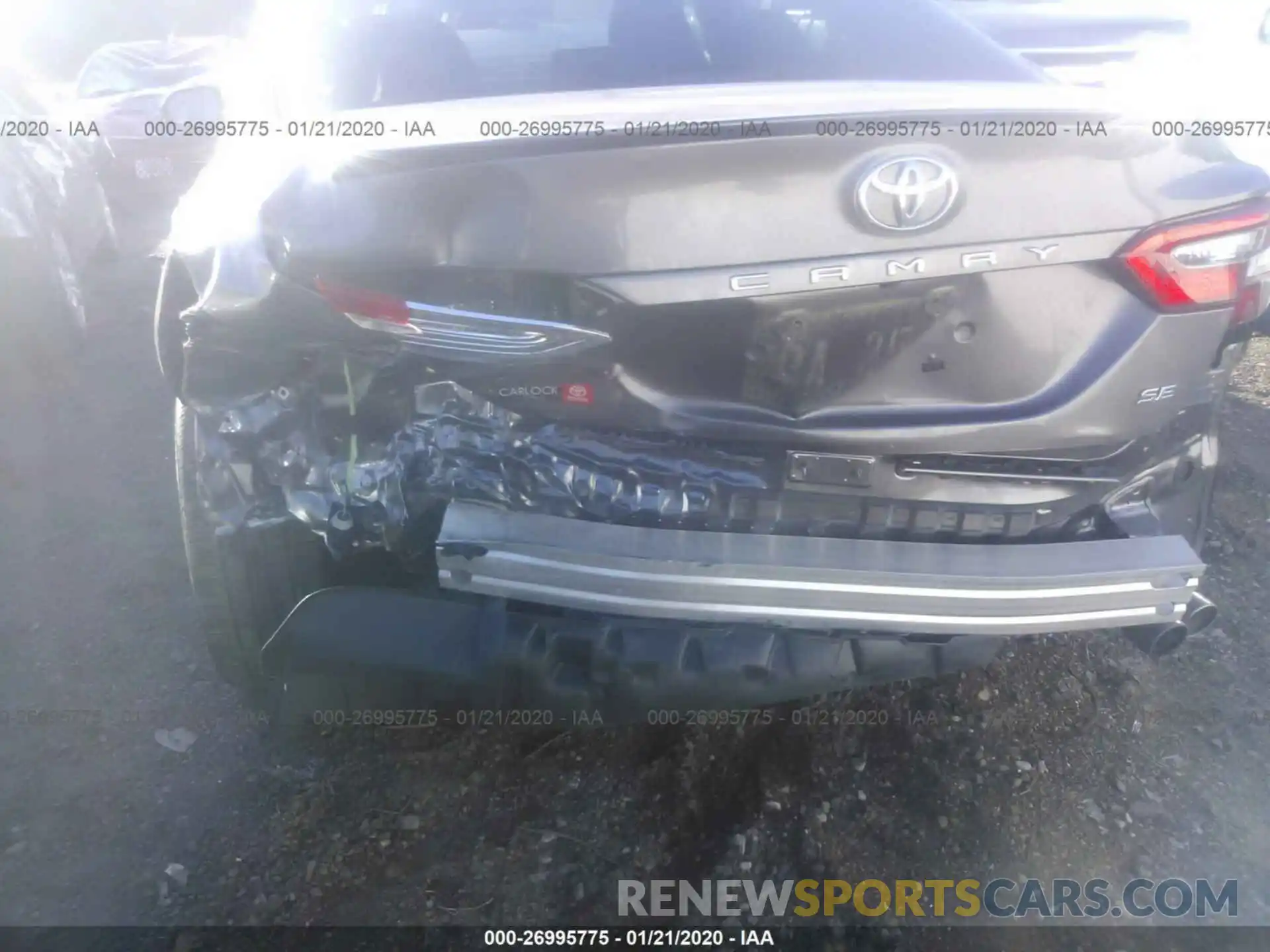 6 Photograph of a damaged car 4T1B11HK3KU697012 TOYOTA CAMRY 2019