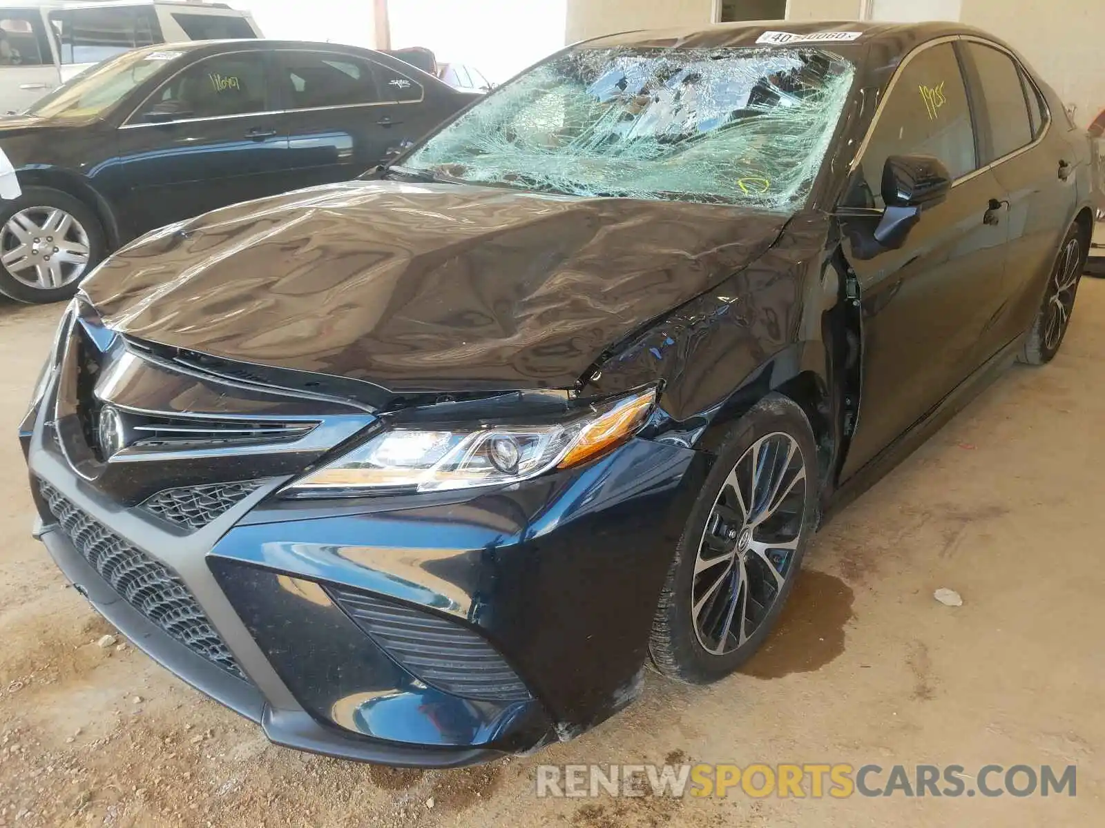 2 Photograph of a damaged car 4T1B11HK3KU697169 TOYOTA CAMRY 2019