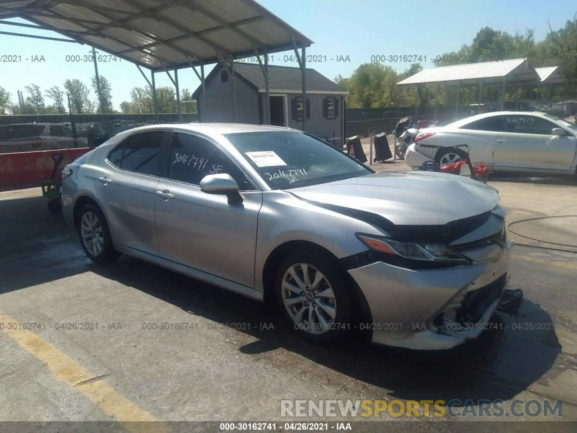 1 Photograph of a damaged car 4T1B11HK3KU698144 TOYOTA CAMRY 2019