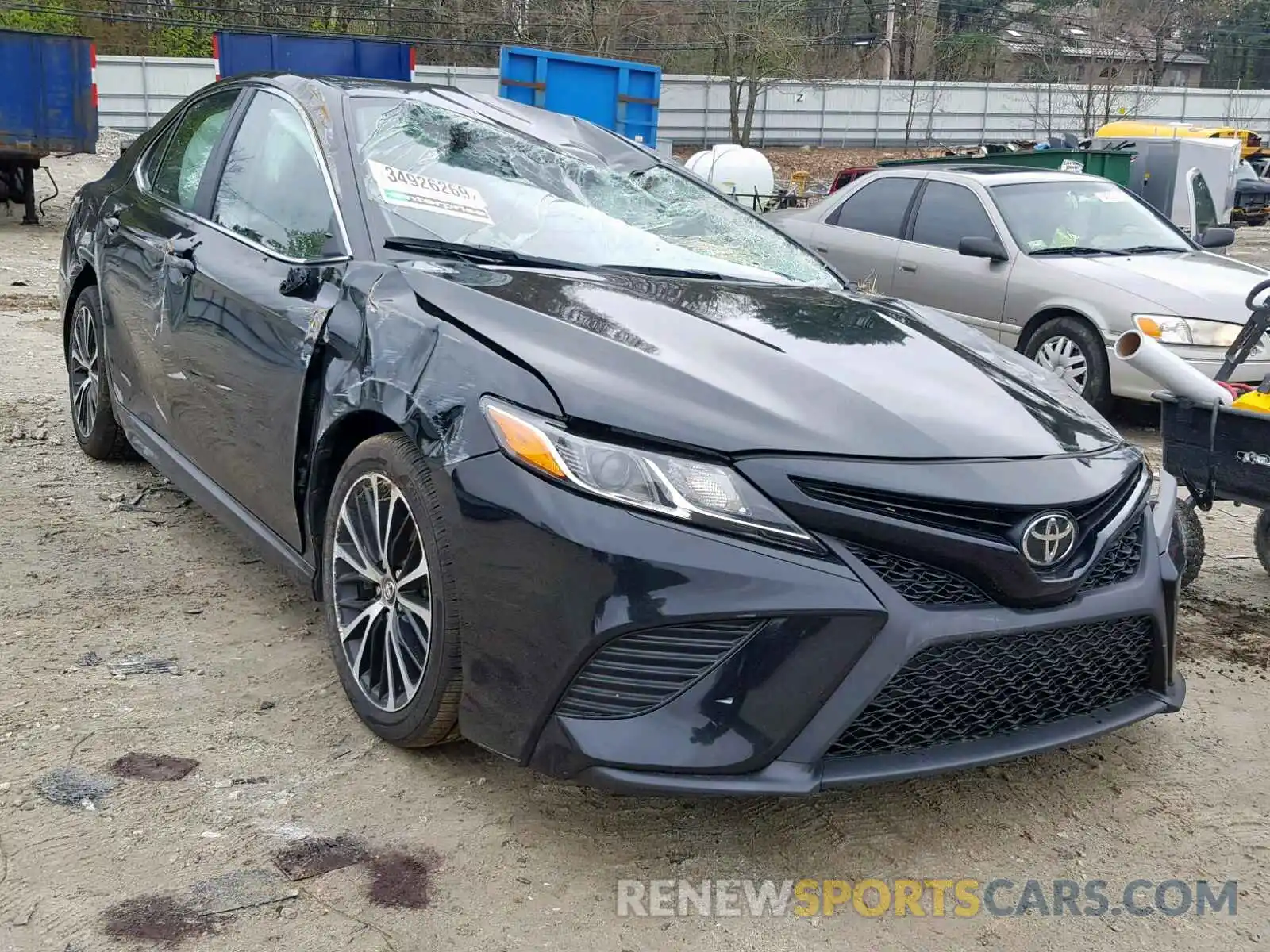 1 Photograph of a damaged car 4T1B11HK3KU698192 TOYOTA CAMRY 2019