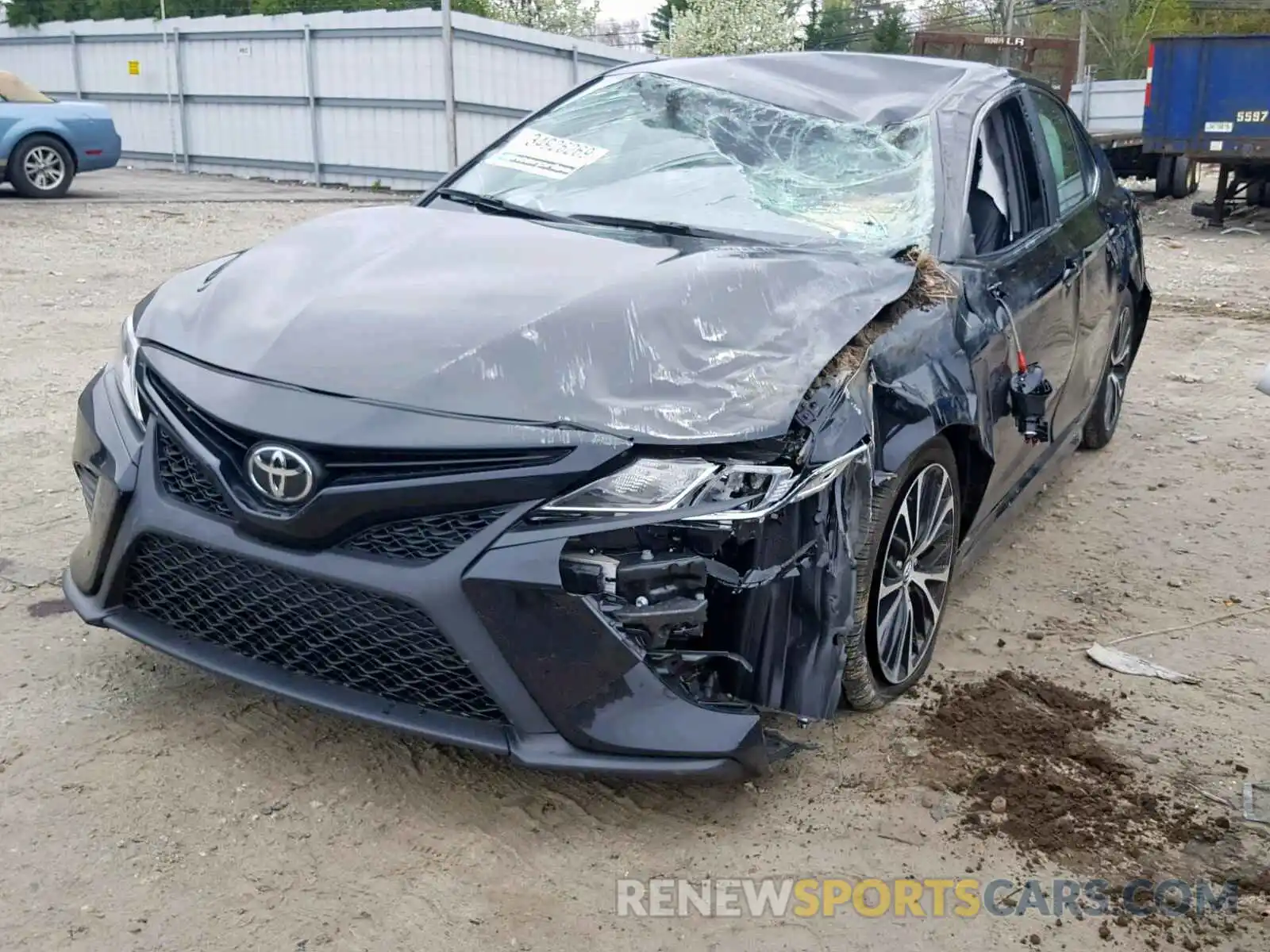 2 Photograph of a damaged car 4T1B11HK3KU698192 TOYOTA CAMRY 2019