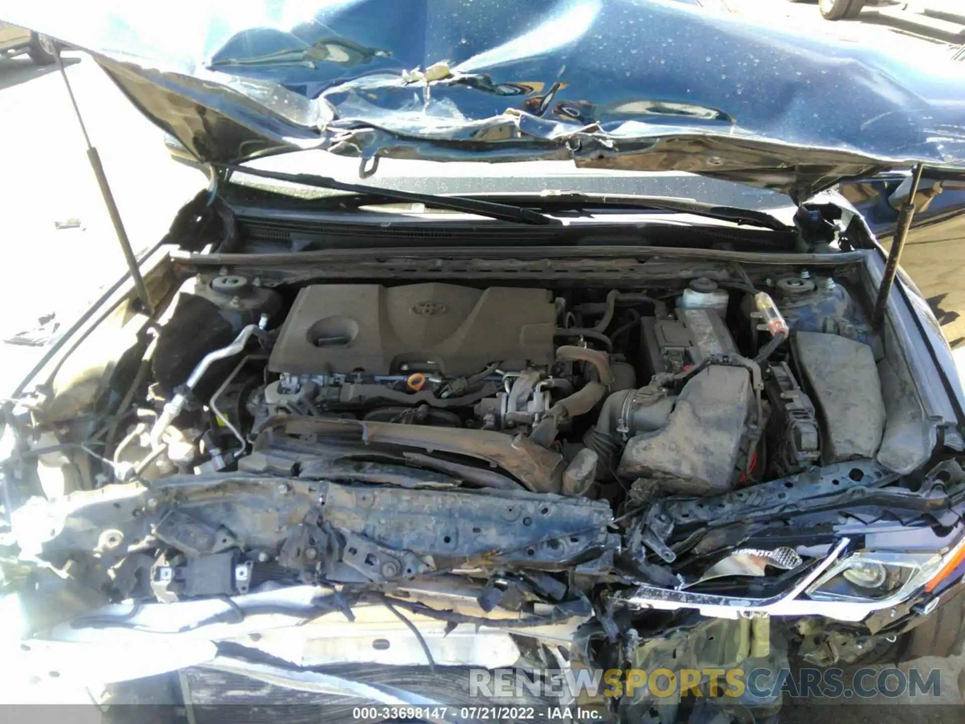 10 Photograph of a damaged car 4T1B11HK3KU698211 TOYOTA CAMRY 2019