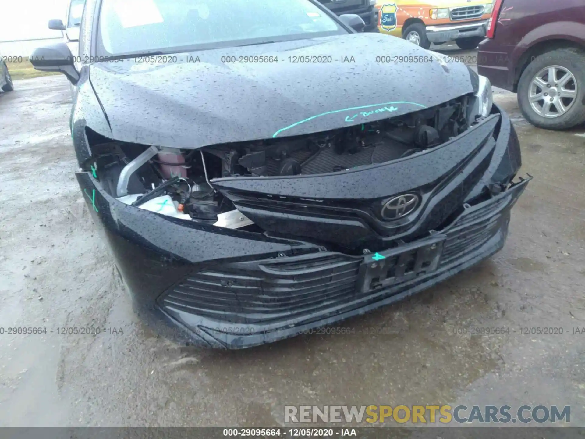 6 Photograph of a damaged car 4T1B11HK3KU698953 TOYOTA CAMRY 2019