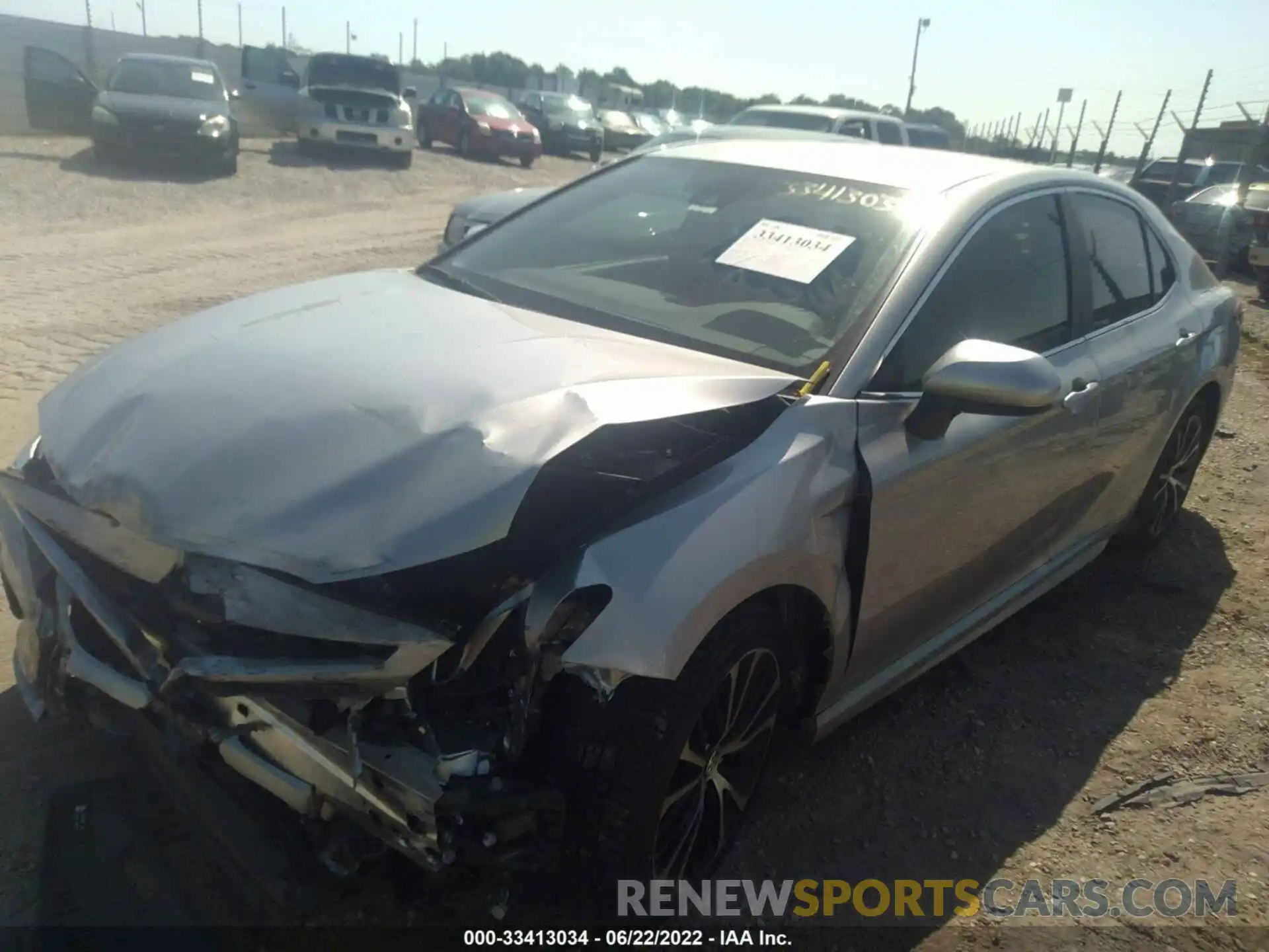 2 Photograph of a damaged car 4T1B11HK3KU699049 TOYOTA CAMRY 2019