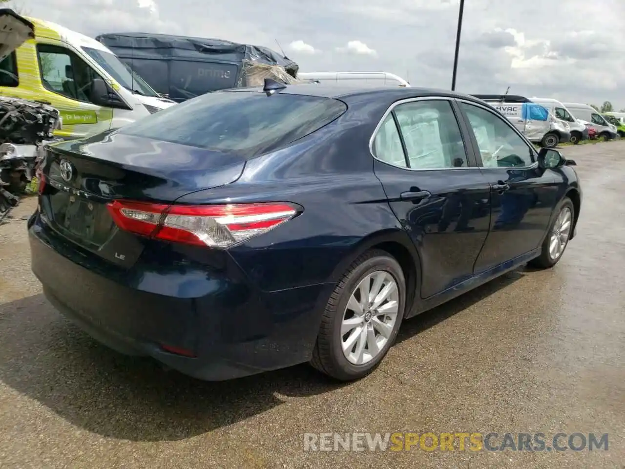 4 Photograph of a damaged car 4T1B11HK3KU700023 TOYOTA CAMRY 2019