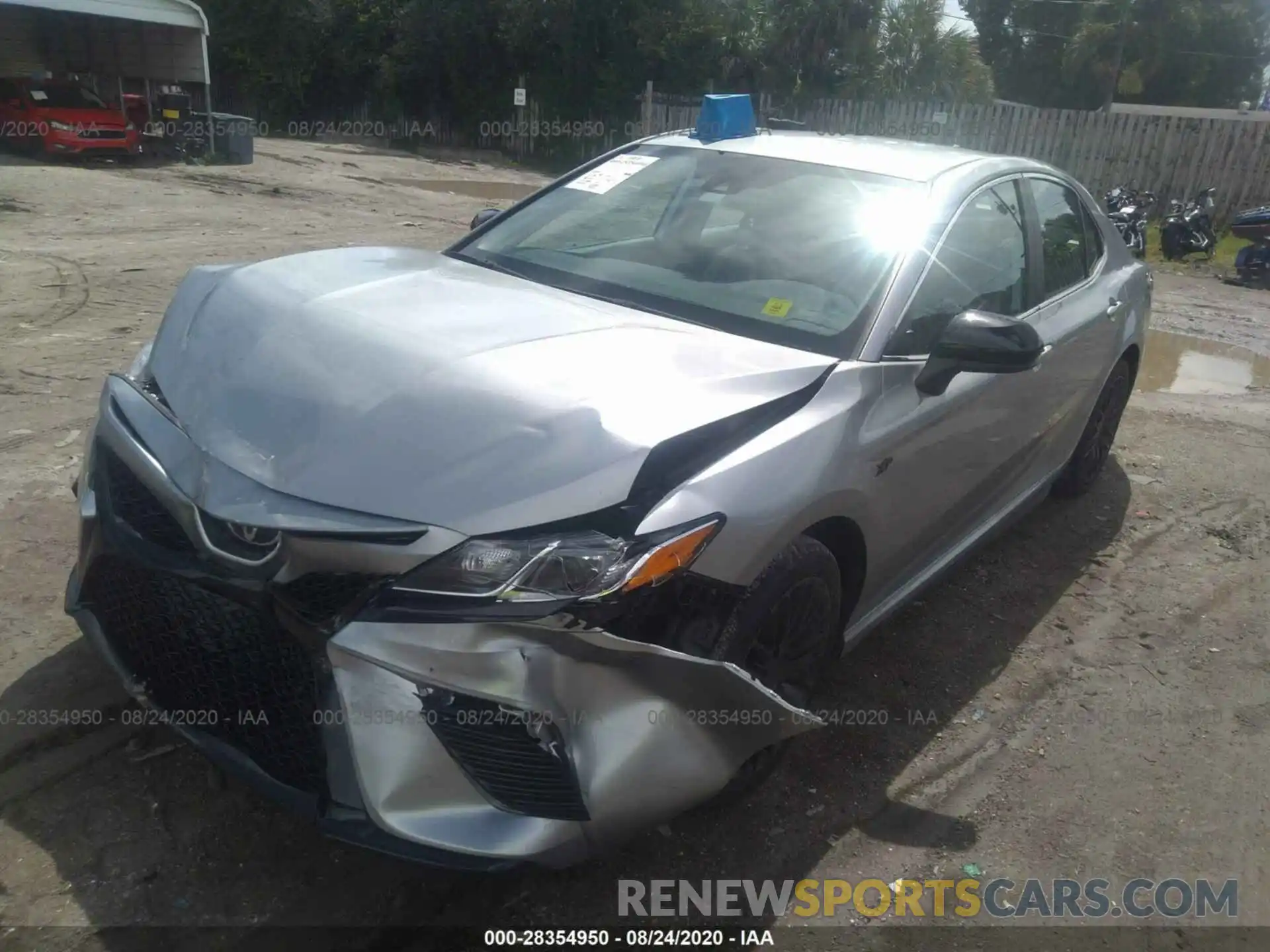 2 Photograph of a damaged car 4T1B11HK3KU700104 TOYOTA CAMRY 2019