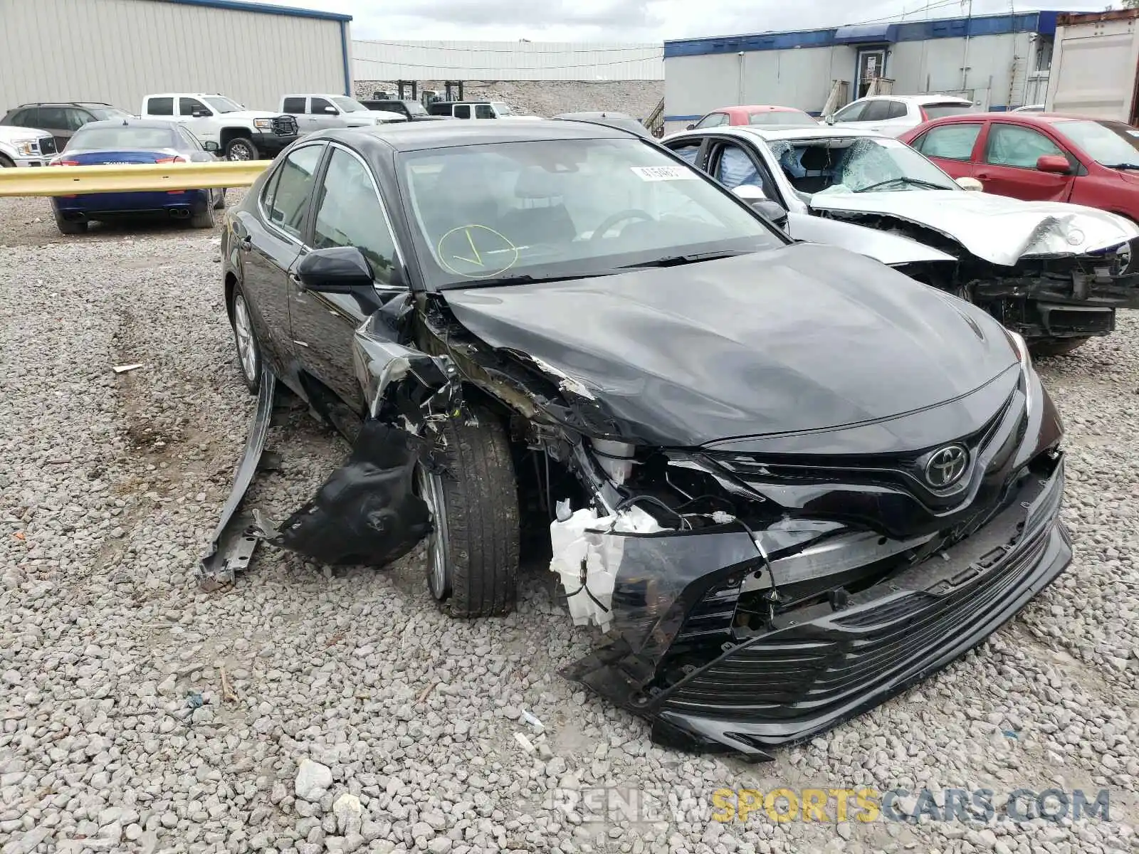 1 Photograph of a damaged car 4T1B11HK3KU700233 TOYOTA CAMRY 2019