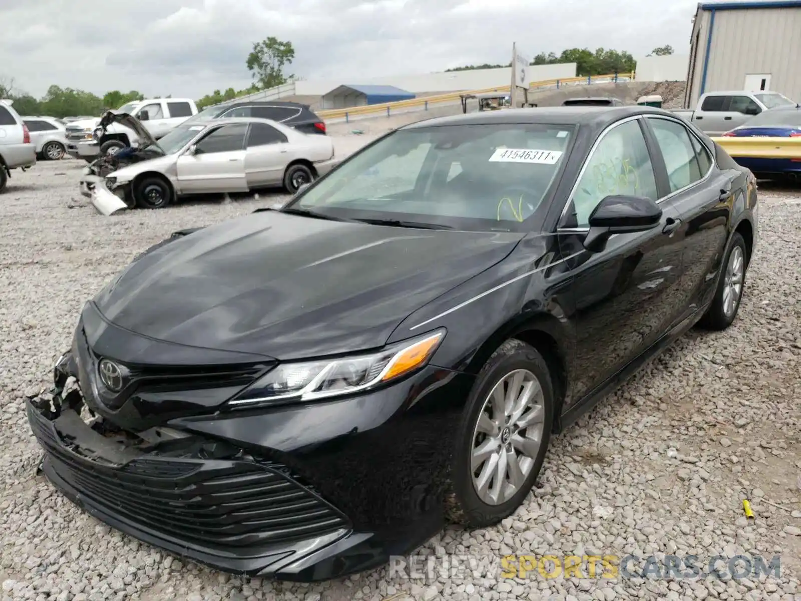 2 Photograph of a damaged car 4T1B11HK3KU700233 TOYOTA CAMRY 2019