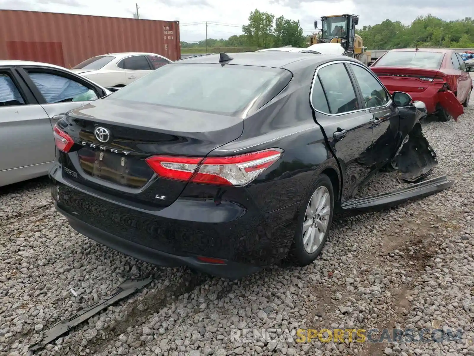 4 Photograph of a damaged car 4T1B11HK3KU700233 TOYOTA CAMRY 2019