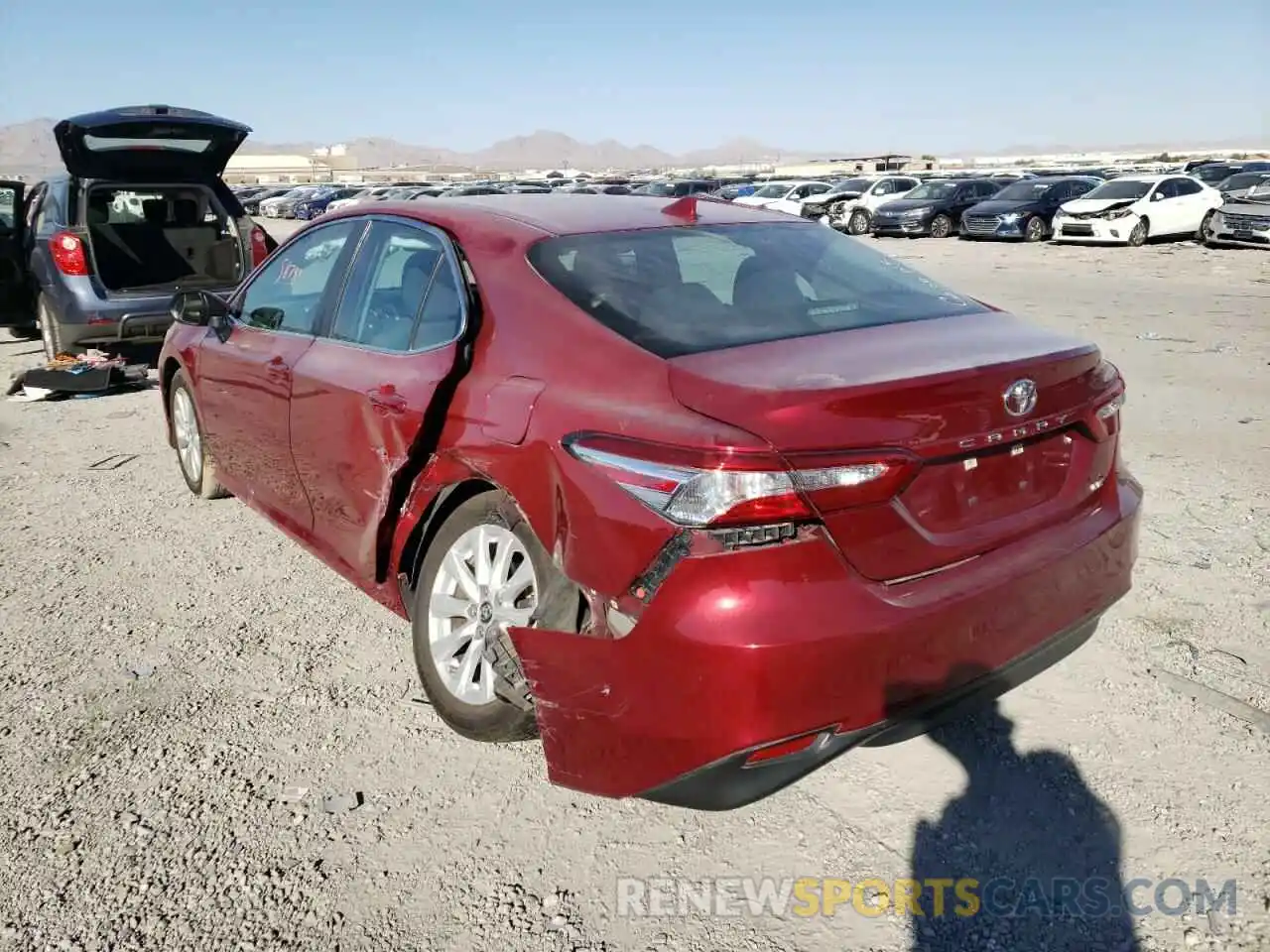 3 Photograph of a damaged car 4T1B11HK3KU700250 TOYOTA CAMRY 2019