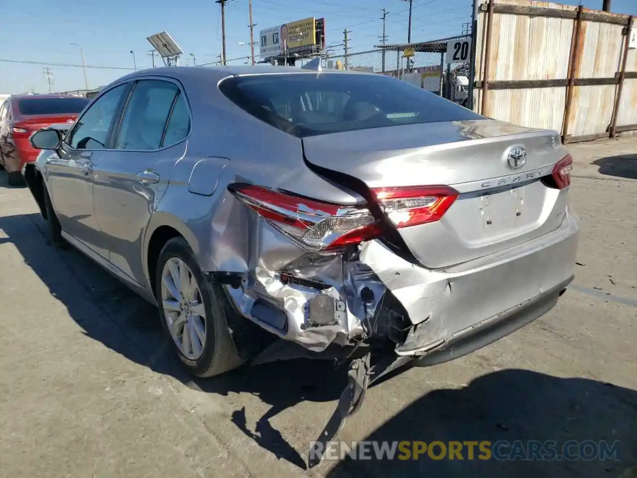 3 Photograph of a damaged car 4T1B11HK3KU700491 TOYOTA CAMRY 2019