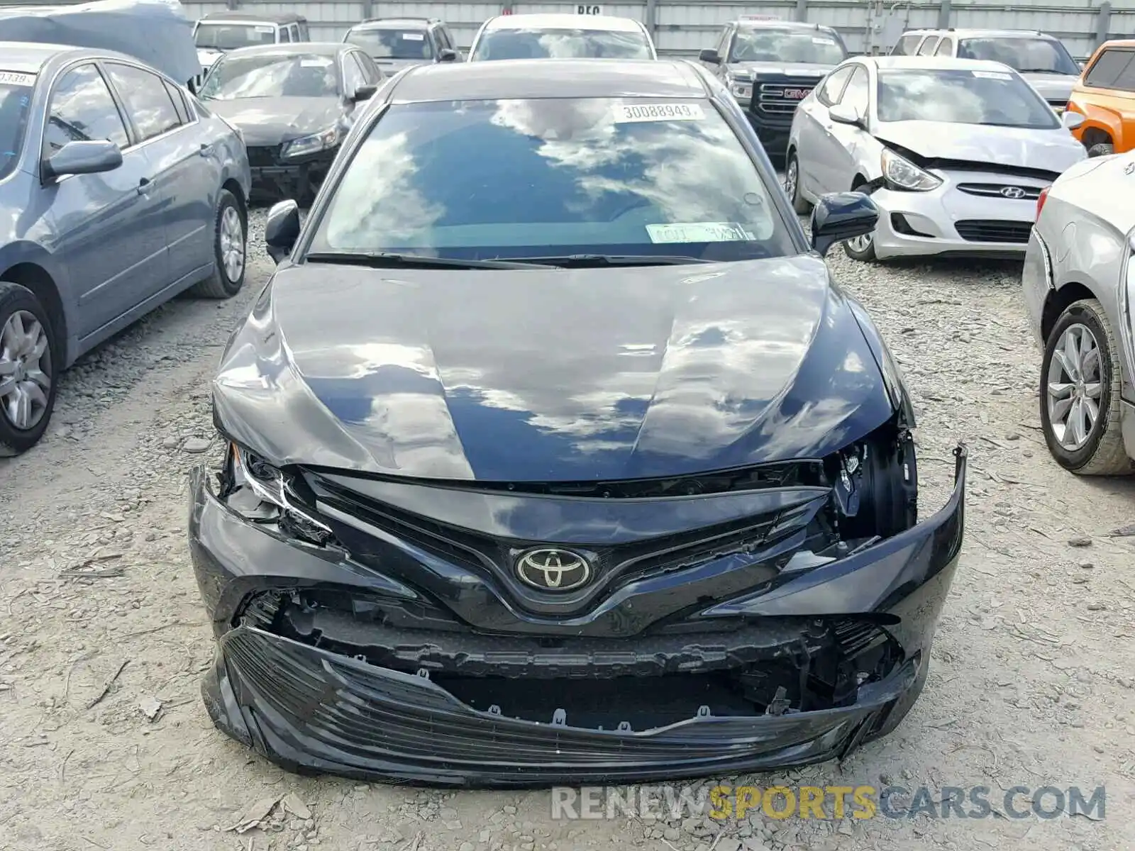 9 Photograph of a damaged car 4T1B11HK3KU700796 TOYOTA CAMRY 2019