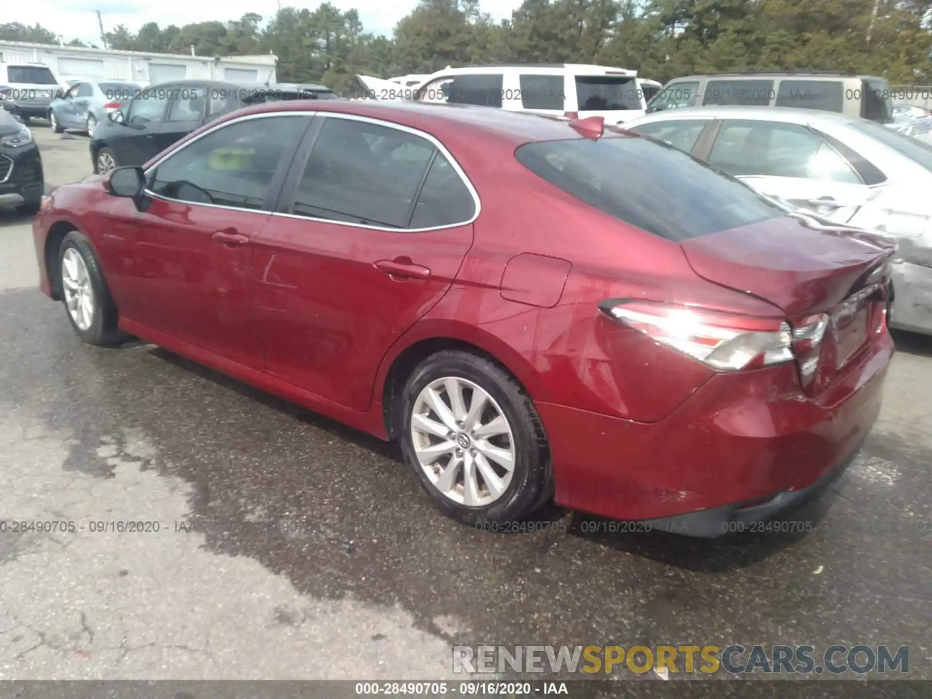 3 Photograph of a damaged car 4T1B11HK3KU701107 TOYOTA CAMRY 2019