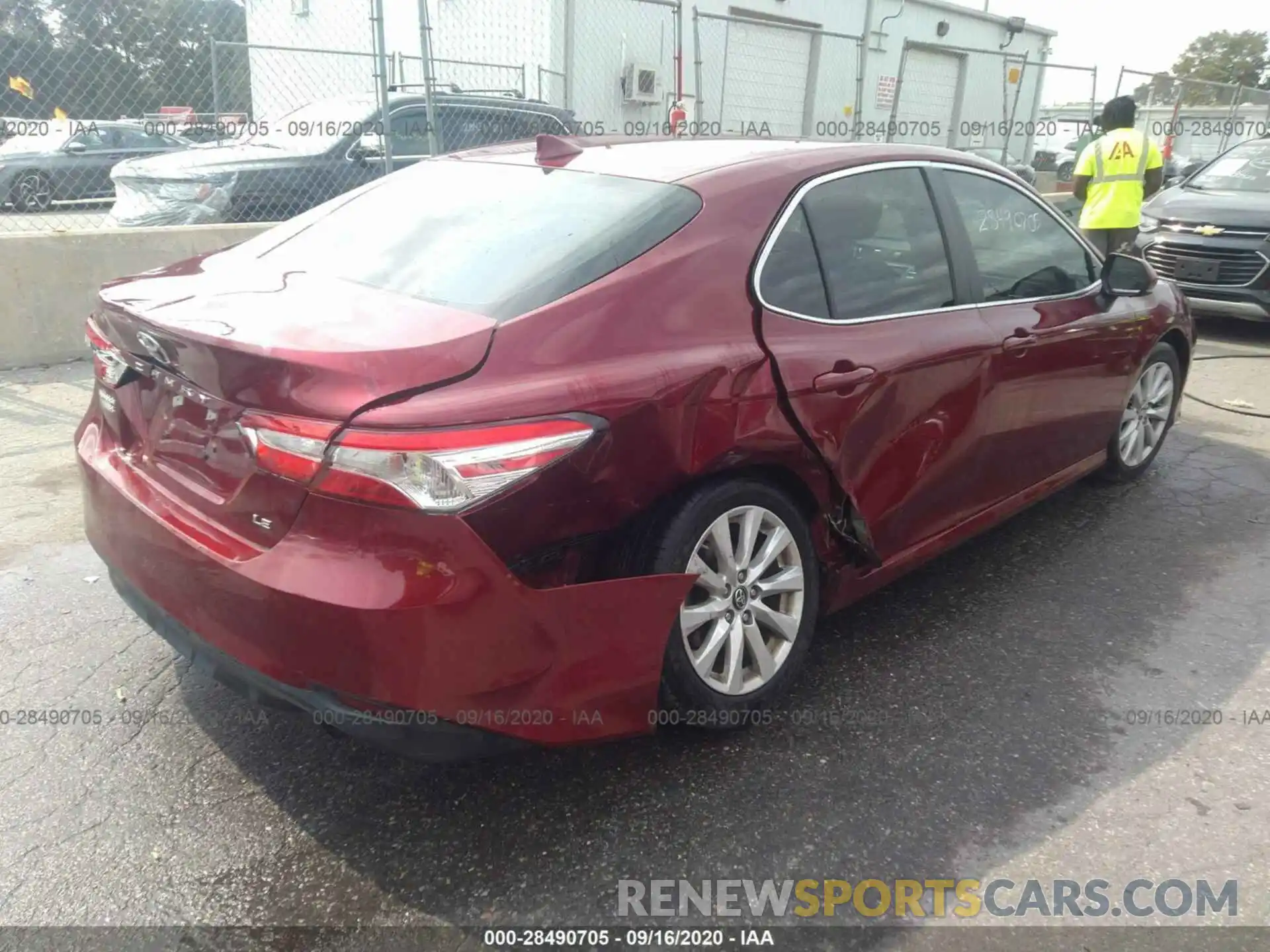 4 Photograph of a damaged car 4T1B11HK3KU701107 TOYOTA CAMRY 2019