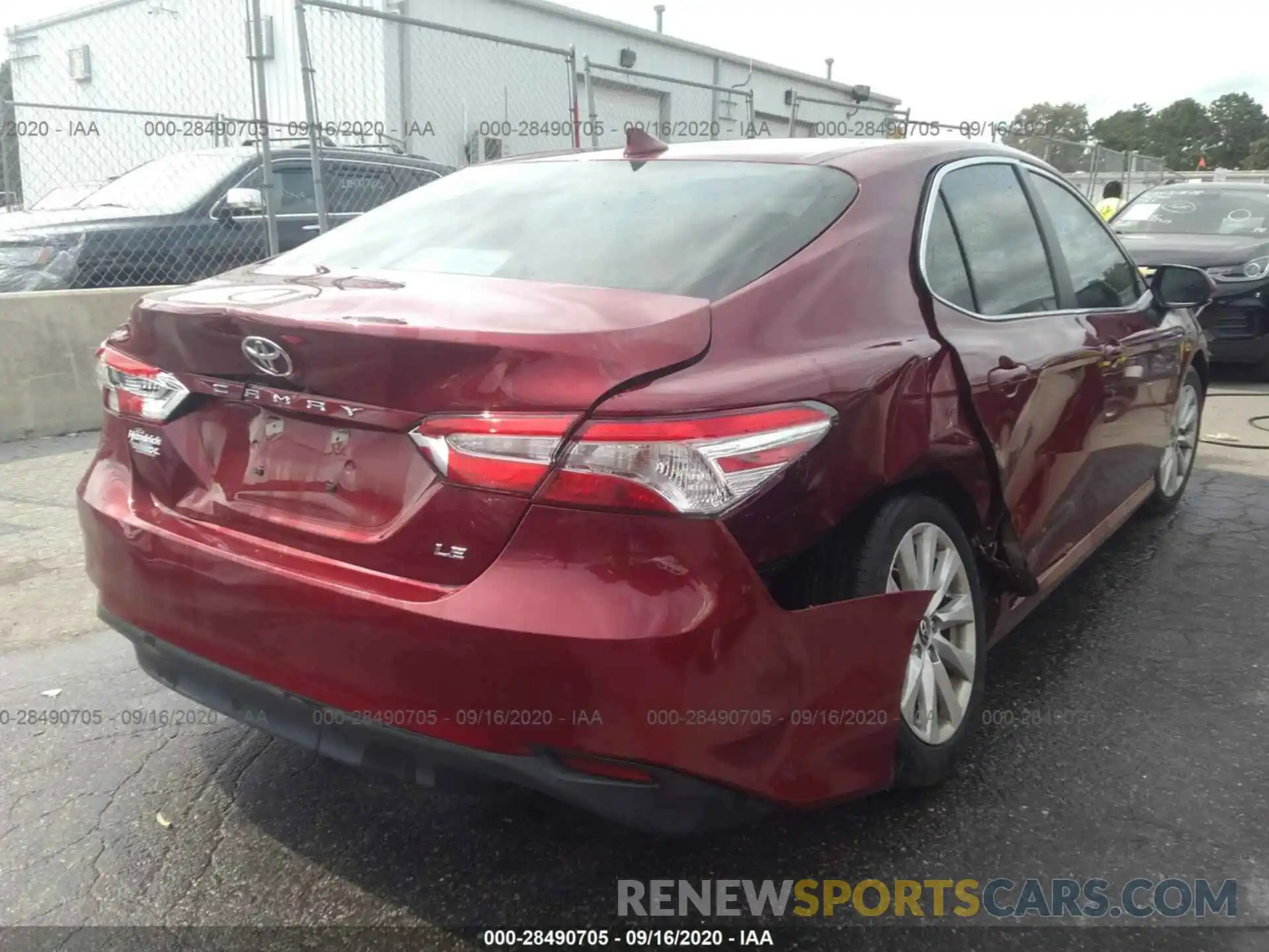 6 Photograph of a damaged car 4T1B11HK3KU701107 TOYOTA CAMRY 2019