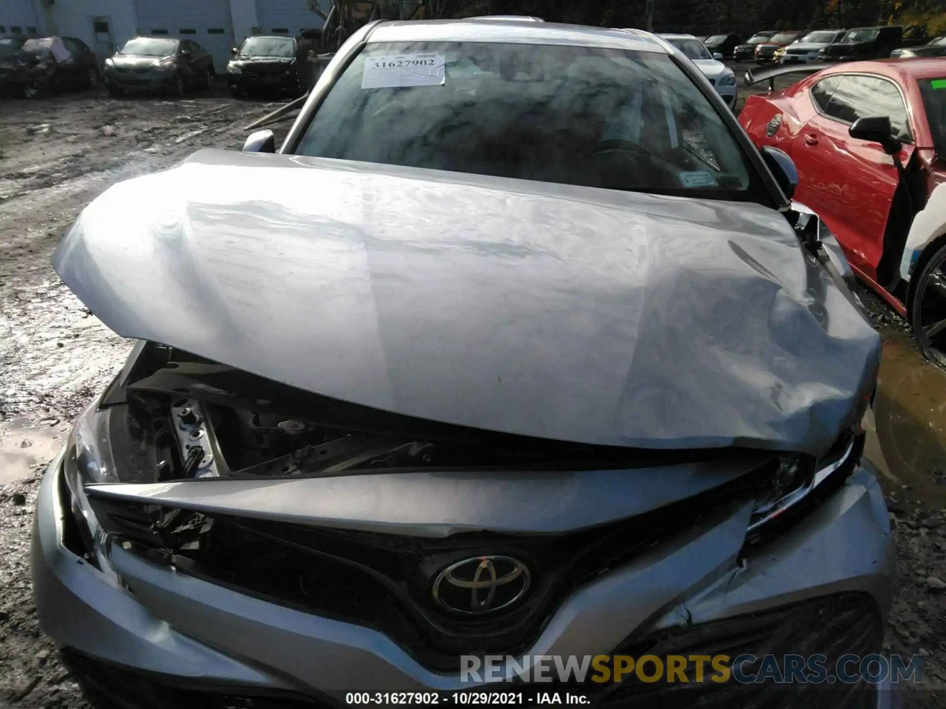 10 Photograph of a damaged car 4T1B11HK3KU701186 TOYOTA CAMRY 2019