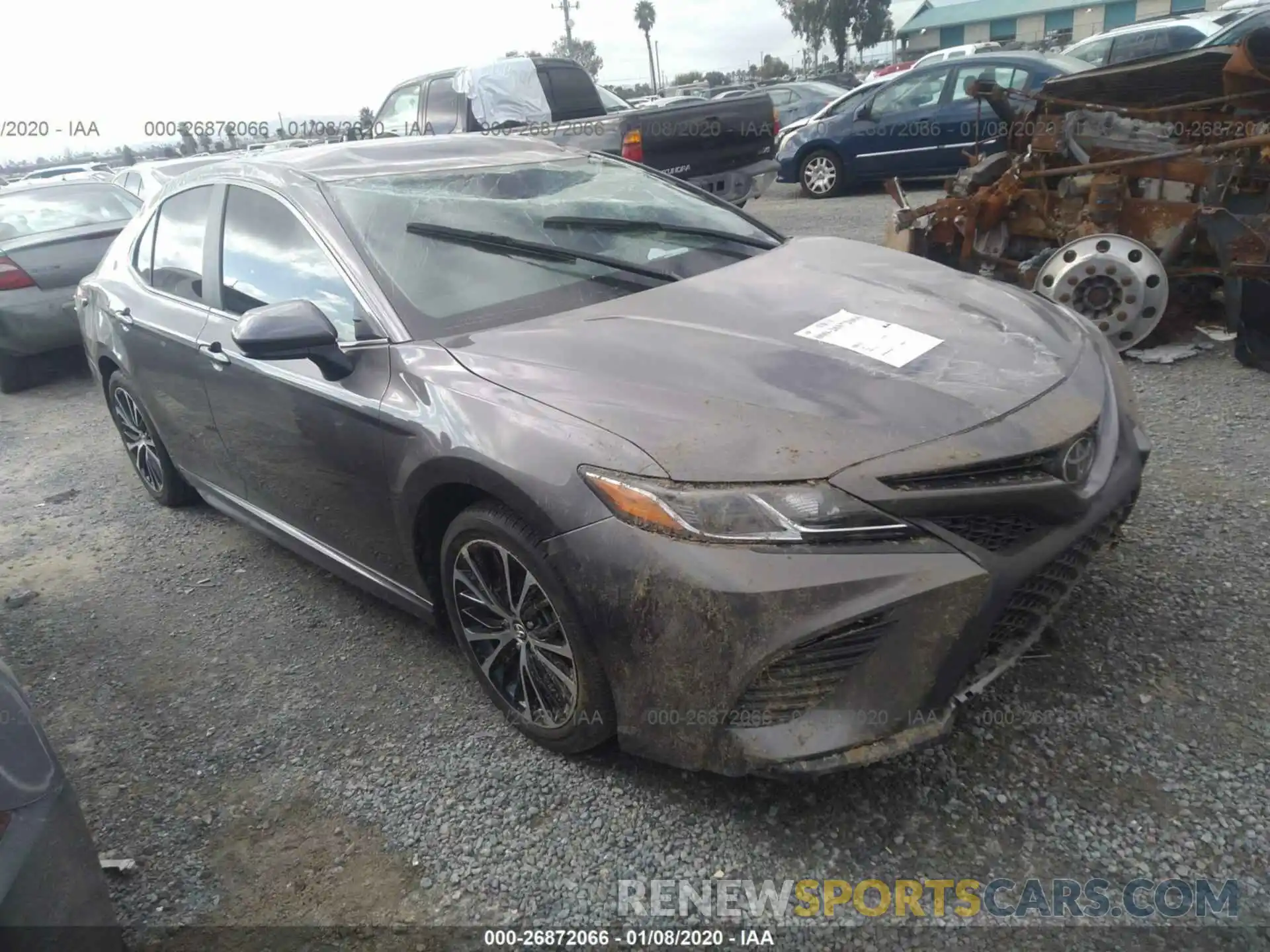 1 Photograph of a damaged car 4T1B11HK3KU702581 TOYOTA CAMRY 2019