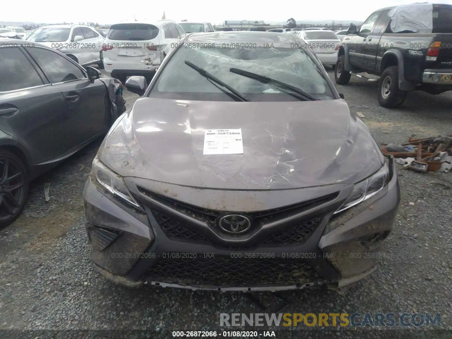 6 Photograph of a damaged car 4T1B11HK3KU702581 TOYOTA CAMRY 2019