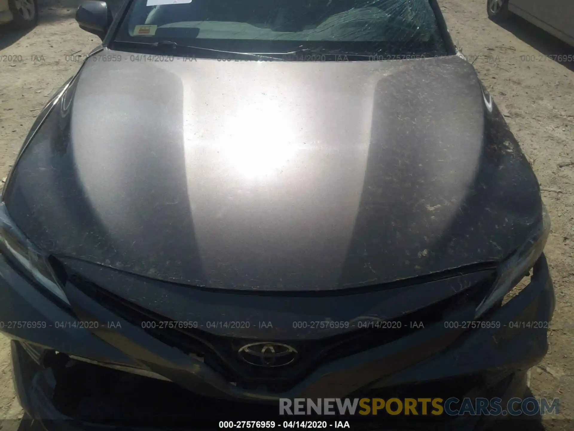 10 Photograph of a damaged car 4T1B11HK3KU702855 TOYOTA CAMRY 2019