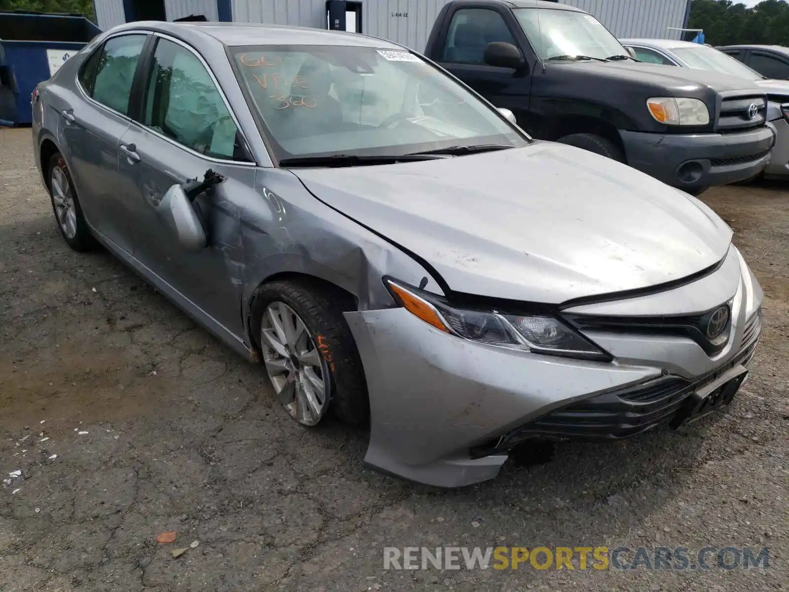 1 Photograph of a damaged car 4T1B11HK3KU702970 TOYOTA CAMRY 2019