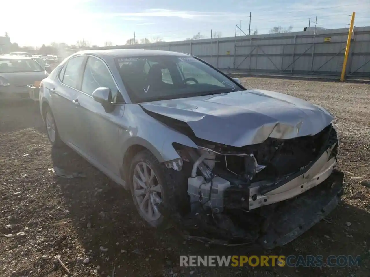 1 Photograph of a damaged car 4T1B11HK3KU704346 TOYOTA CAMRY 2019