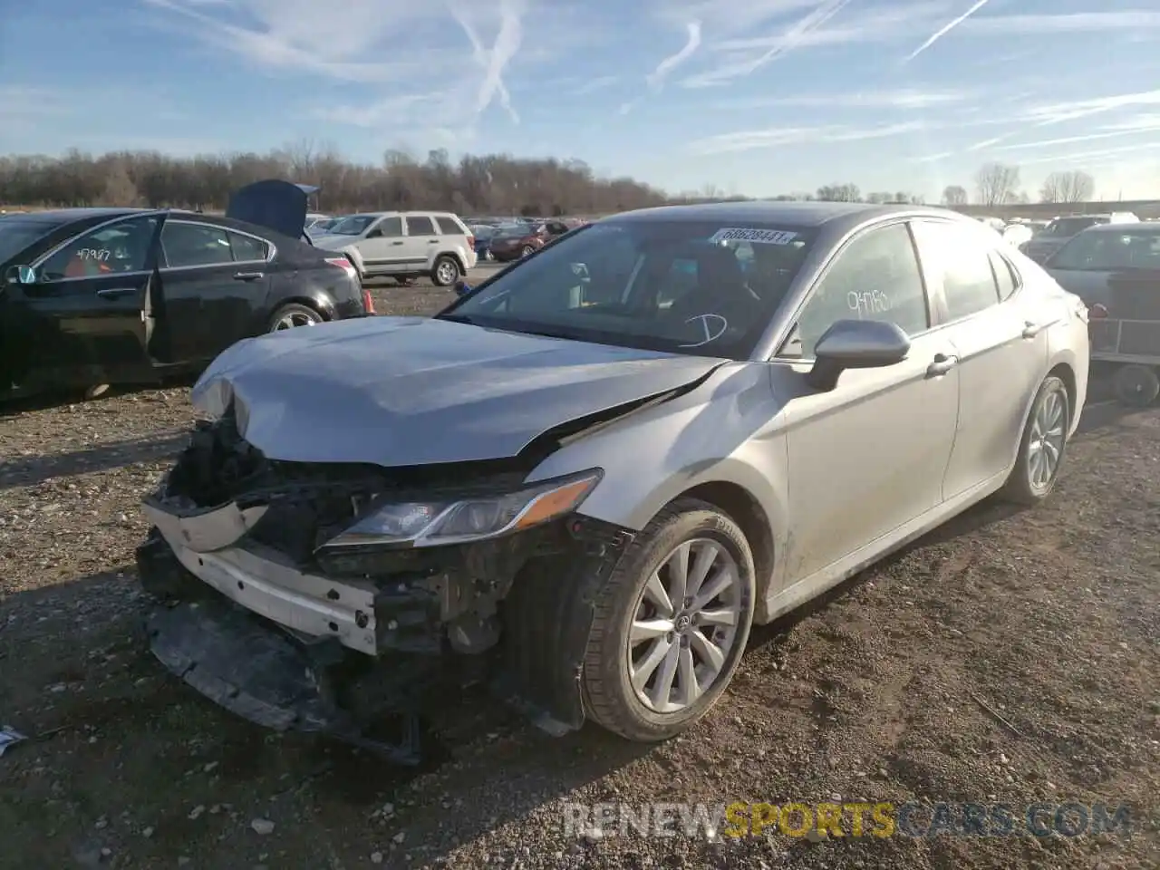 2 Photograph of a damaged car 4T1B11HK3KU704346 TOYOTA CAMRY 2019