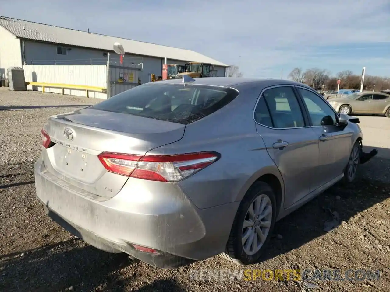 4 Photograph of a damaged car 4T1B11HK3KU704346 TOYOTA CAMRY 2019