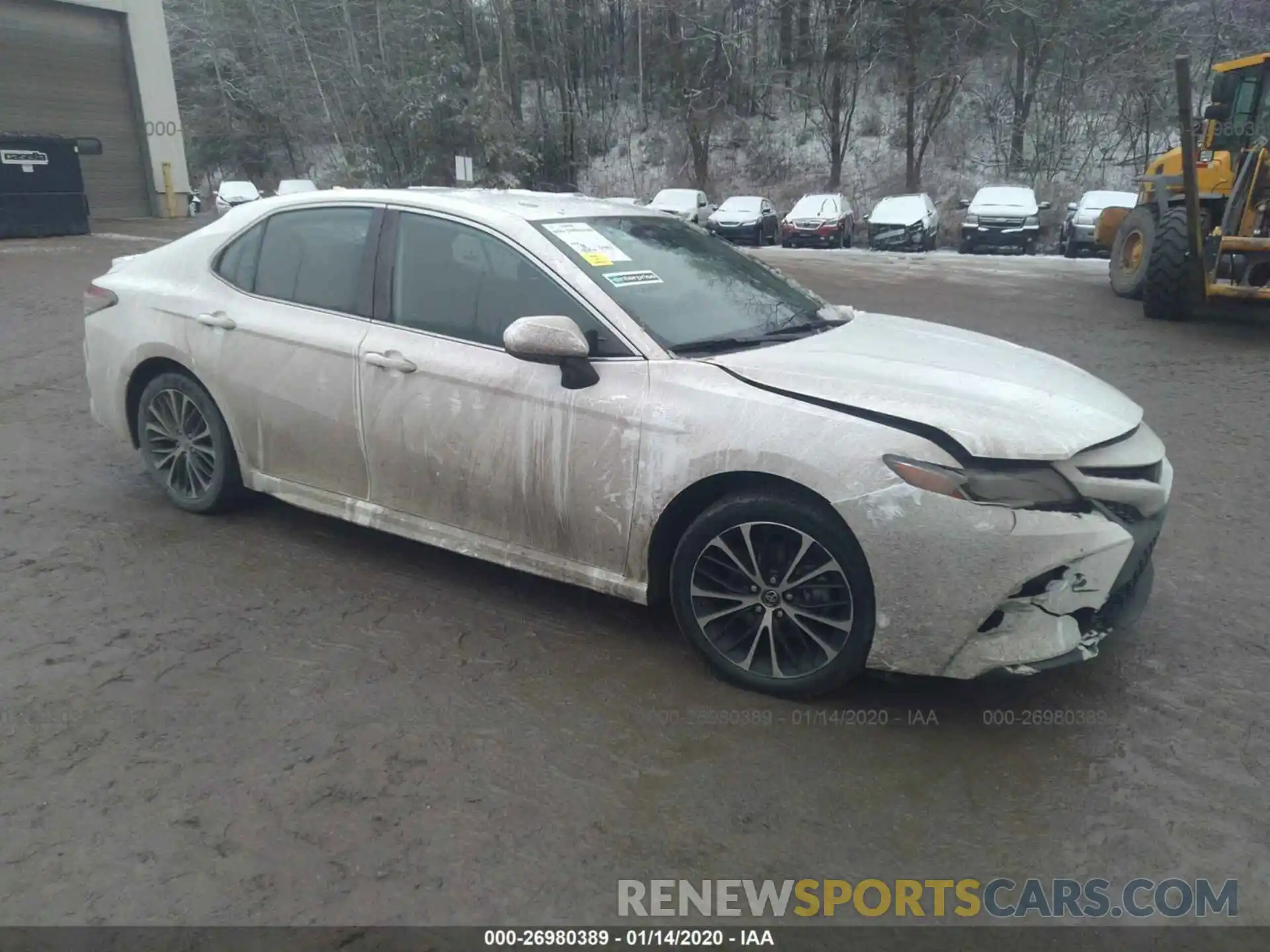 1 Photograph of a damaged car 4T1B11HK3KU705027 TOYOTA CAMRY 2019