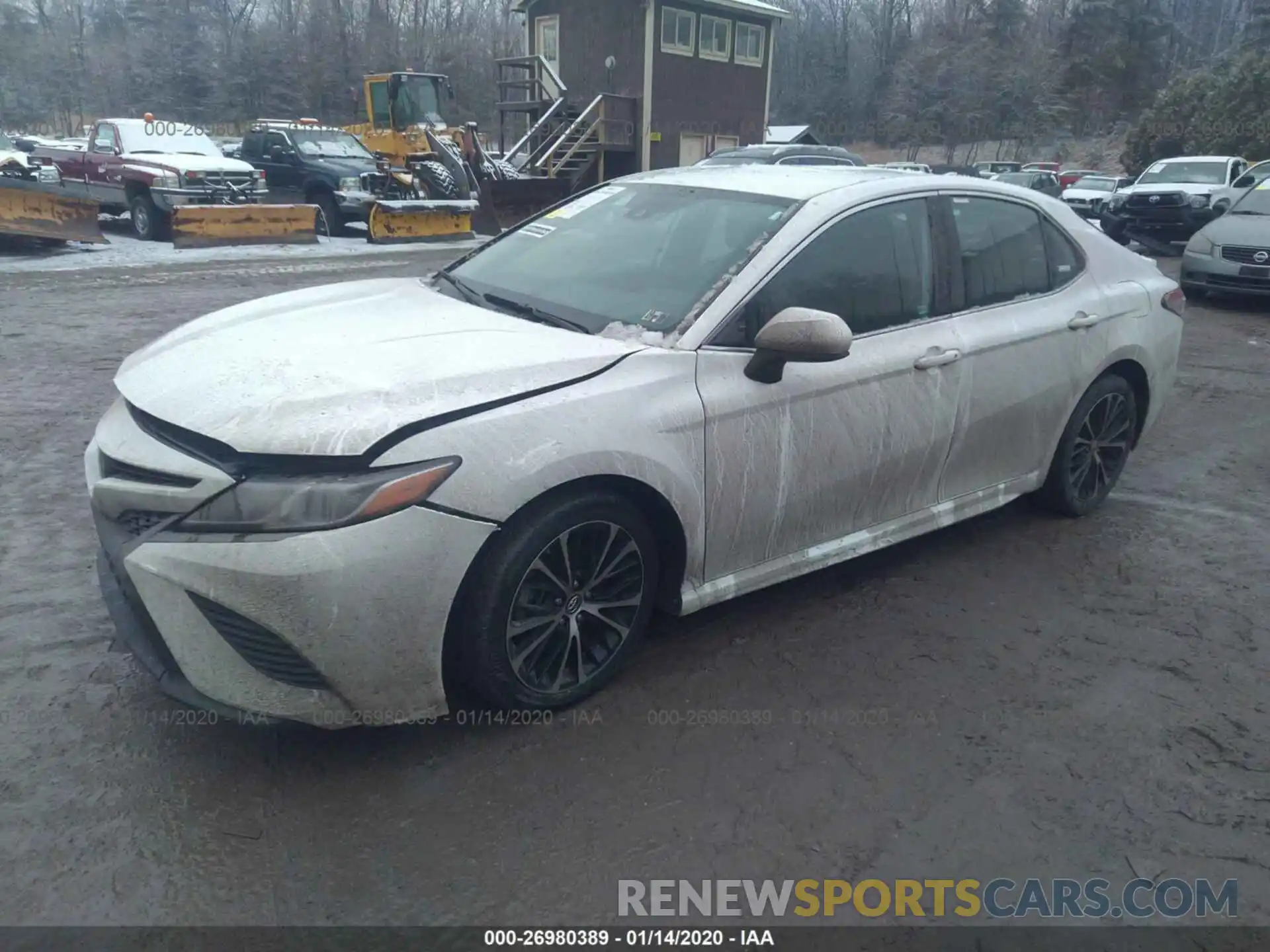 2 Photograph of a damaged car 4T1B11HK3KU705027 TOYOTA CAMRY 2019