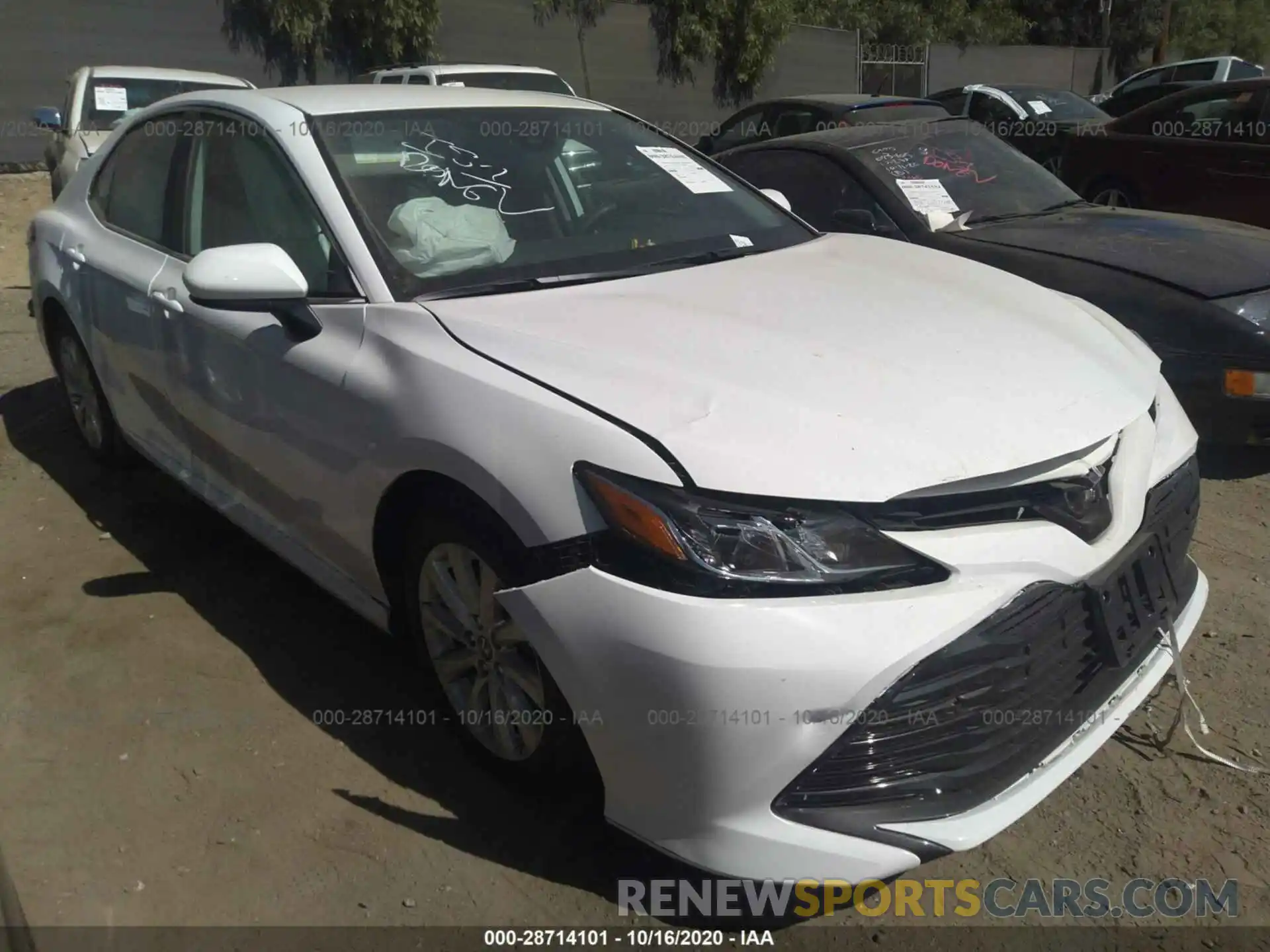 1 Photograph of a damaged car 4T1B11HK3KU705979 TOYOTA CAMRY 2019