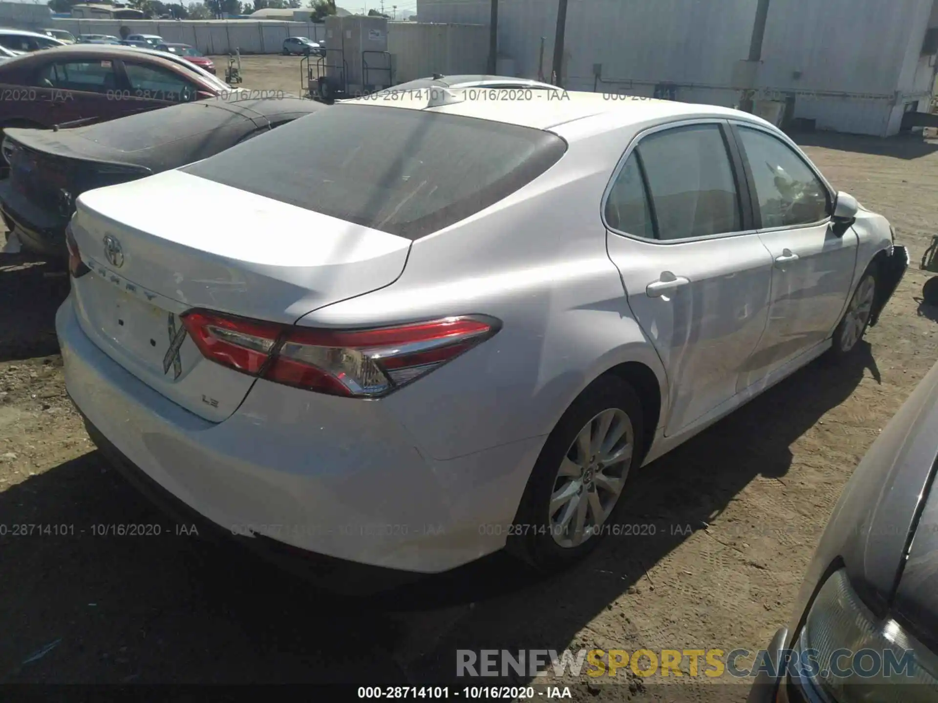 4 Фотография поврежденного автомобиля 4T1B11HK3KU705979 TOYOTA CAMRY 2019