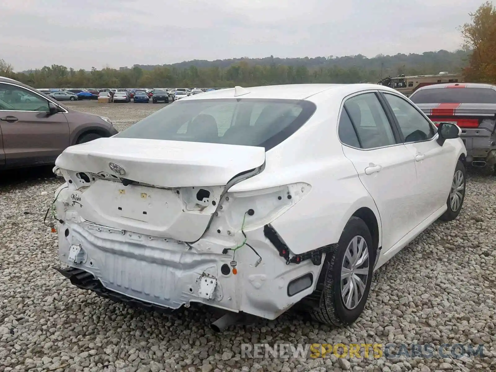 4 Photograph of a damaged car 4T1B11HK3KU706789 TOYOTA CAMRY 2019