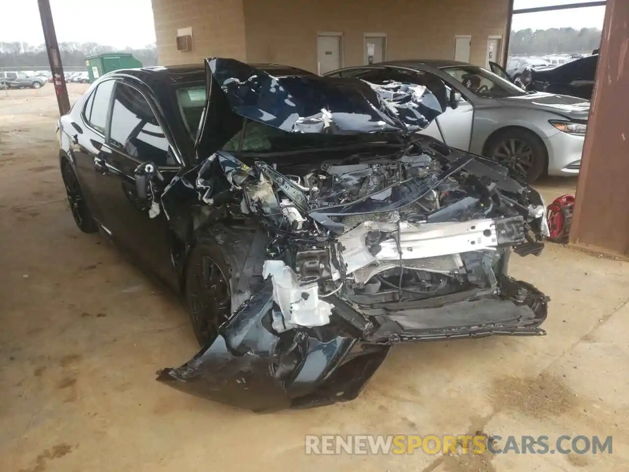 1 Photograph of a damaged car 4T1B11HK3KU707487 TOYOTA CAMRY 2019