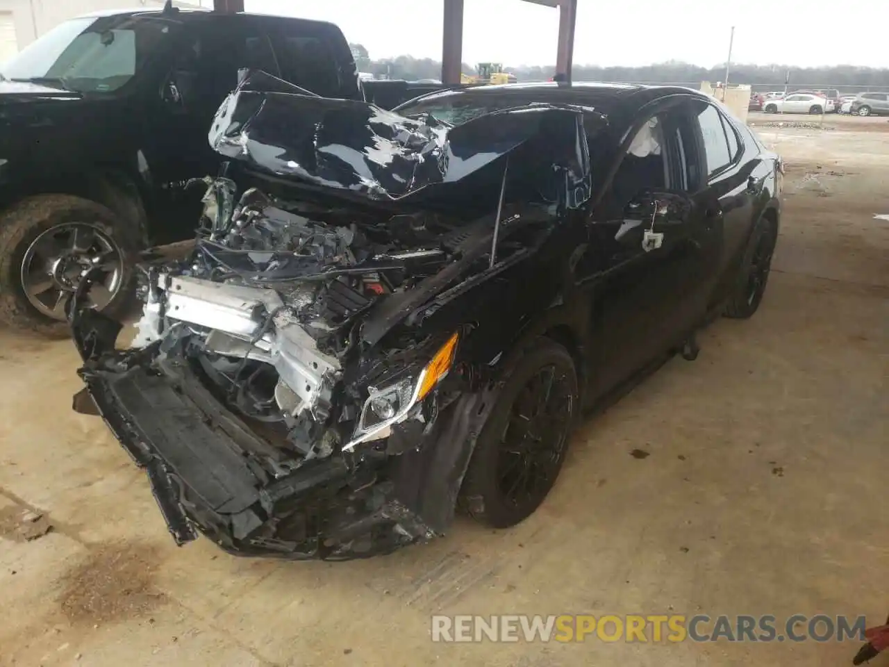 2 Photograph of a damaged car 4T1B11HK3KU707487 TOYOTA CAMRY 2019