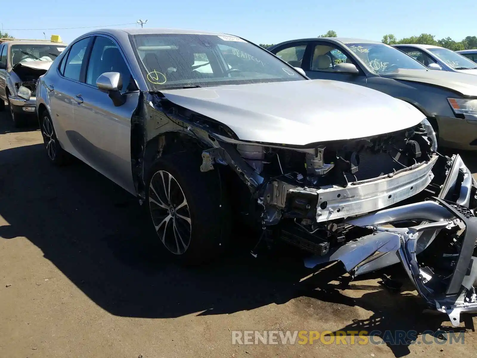 1 Photograph of a damaged car 4T1B11HK3KU709191 TOYOTA CAMRY 2019