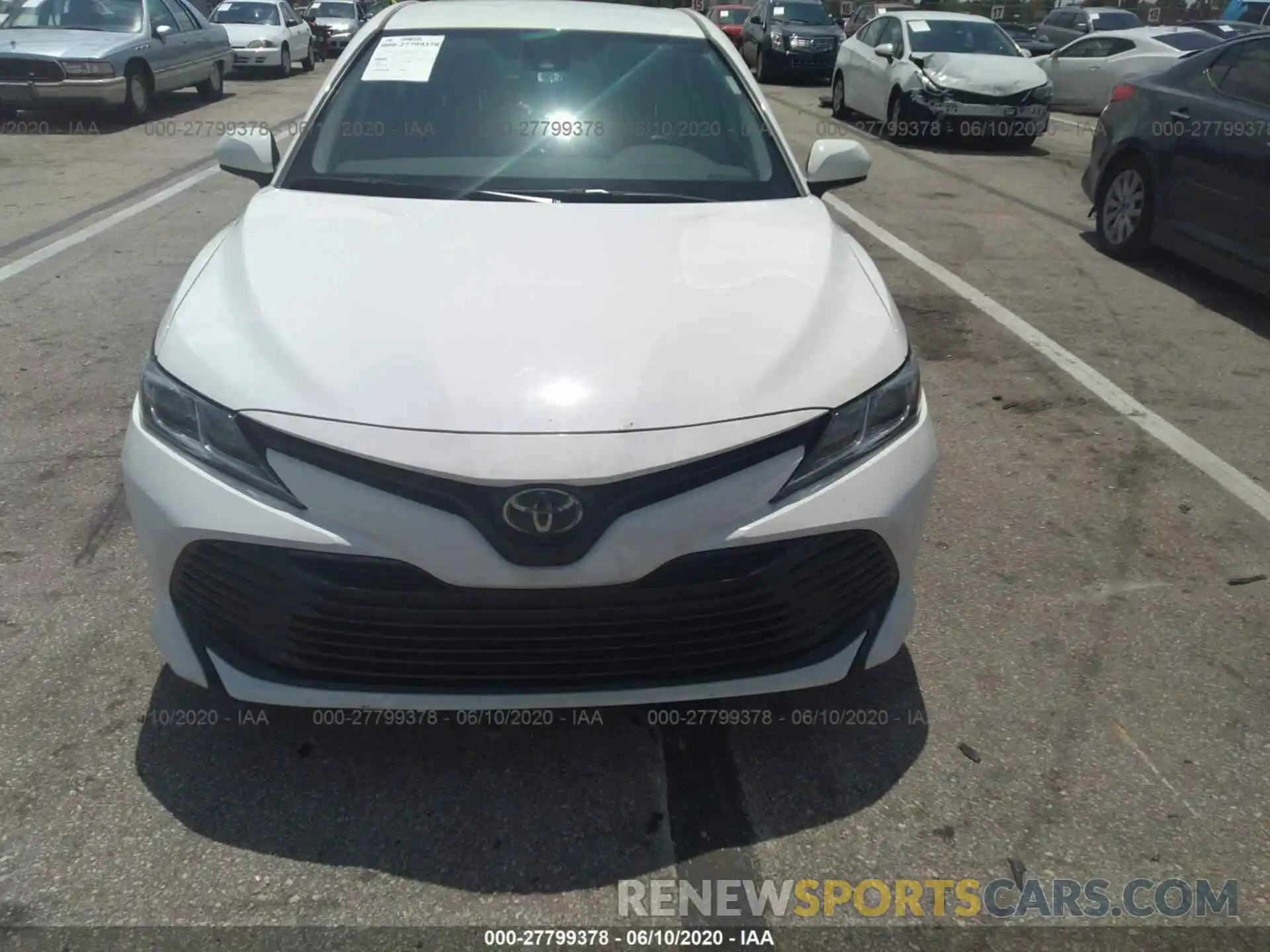 6 Photograph of a damaged car 4T1B11HK3KU711426 TOYOTA CAMRY 2019