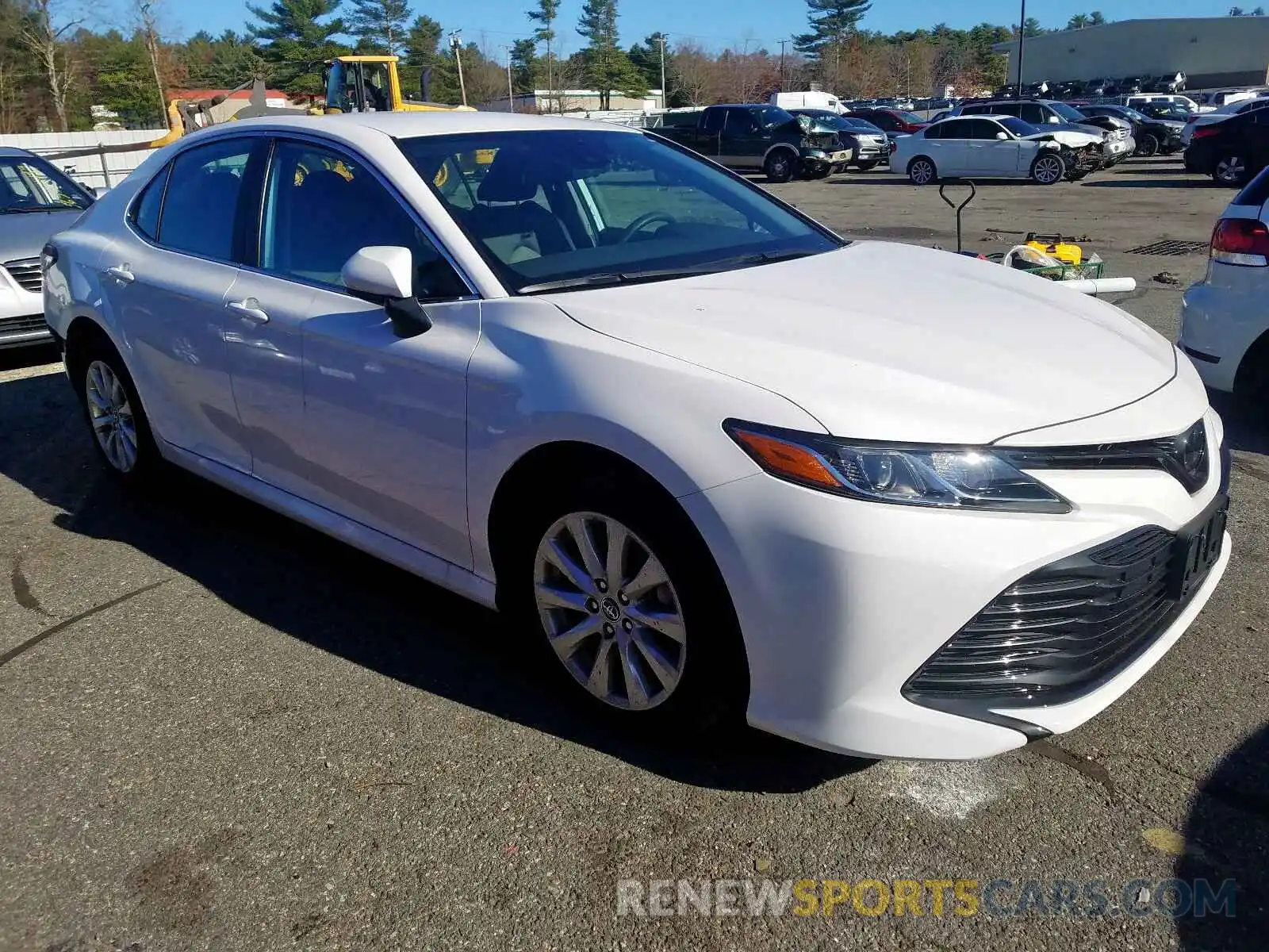 1 Photograph of a damaged car 4T1B11HK3KU711779 TOYOTA CAMRY 2019