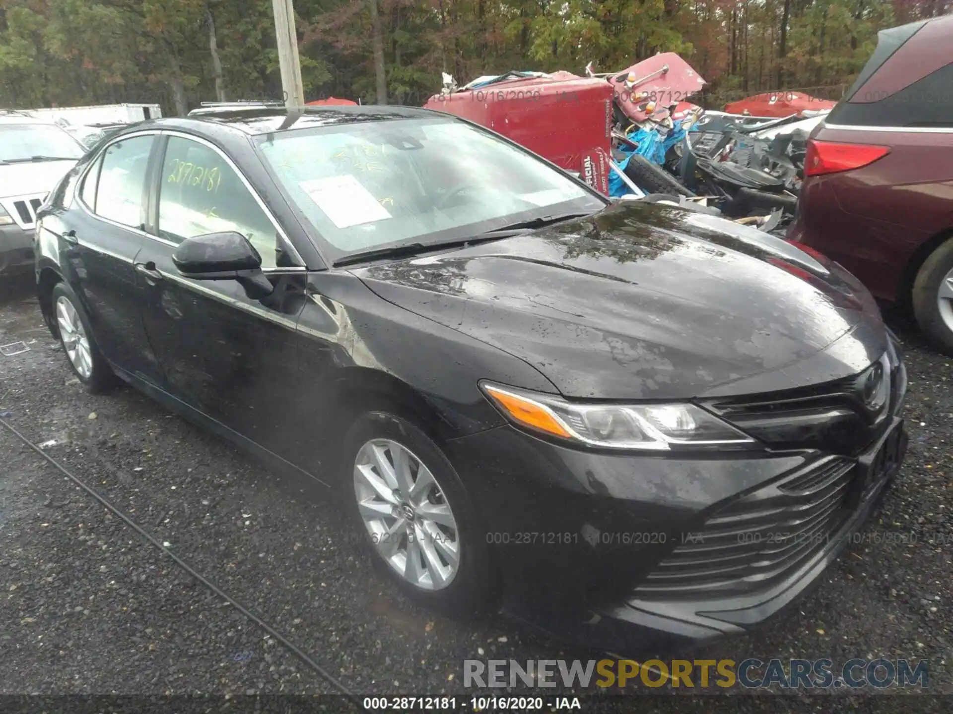 1 Photograph of a damaged car 4T1B11HK3KU712222 TOYOTA CAMRY 2019