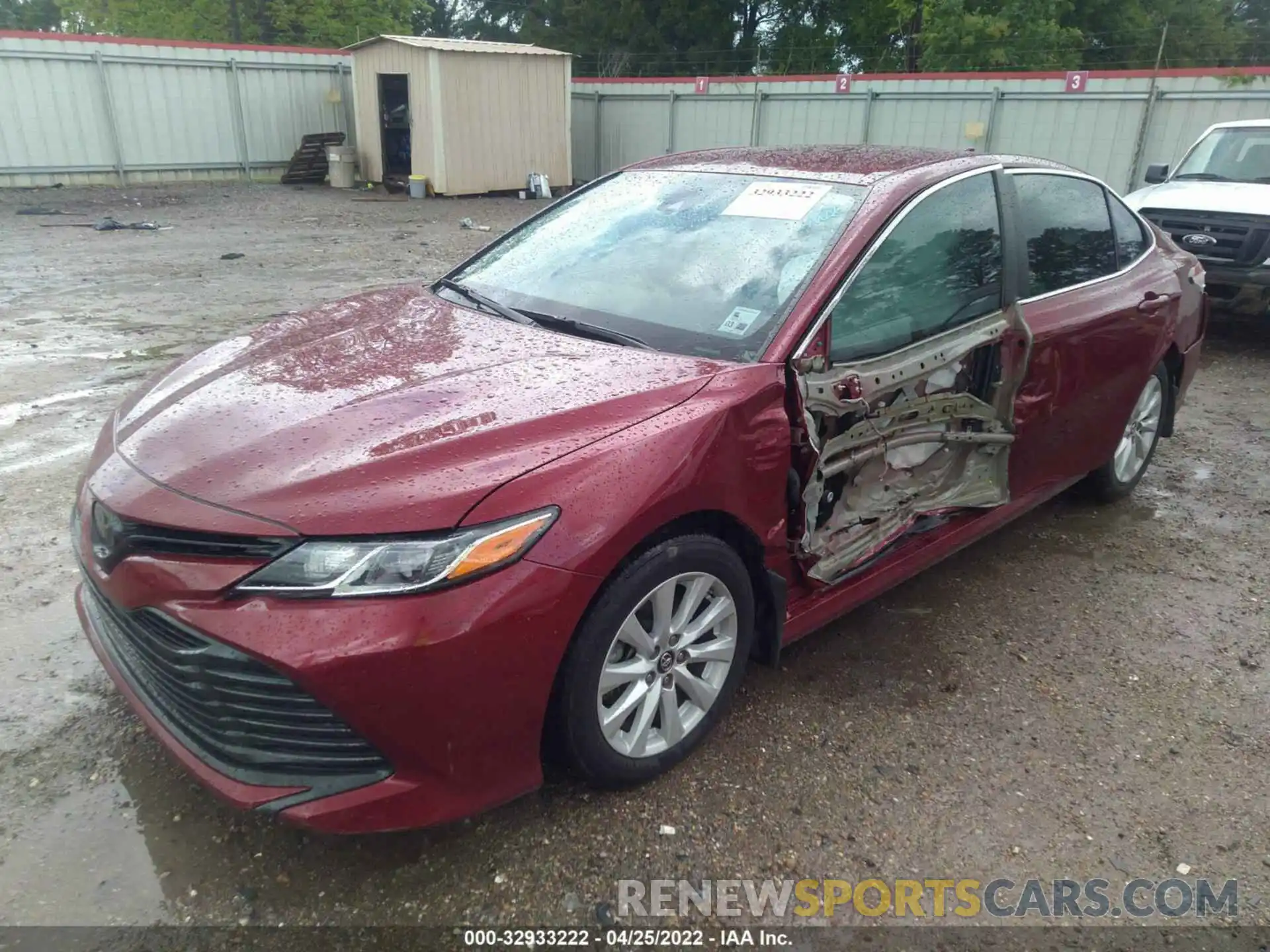 2 Photograph of a damaged car 4T1B11HK3KU712415 TOYOTA CAMRY 2019