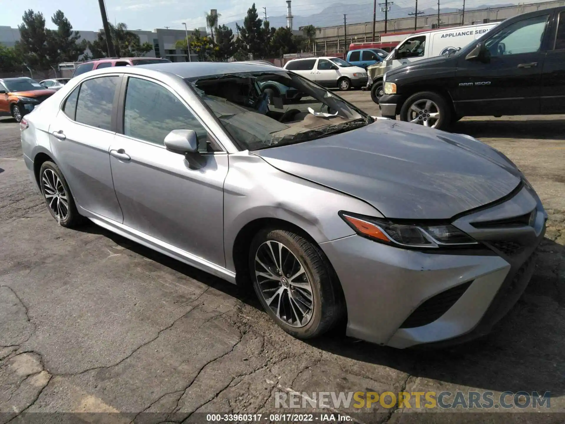 1 Photograph of a damaged car 4T1B11HK3KU713953 TOYOTA CAMRY 2019