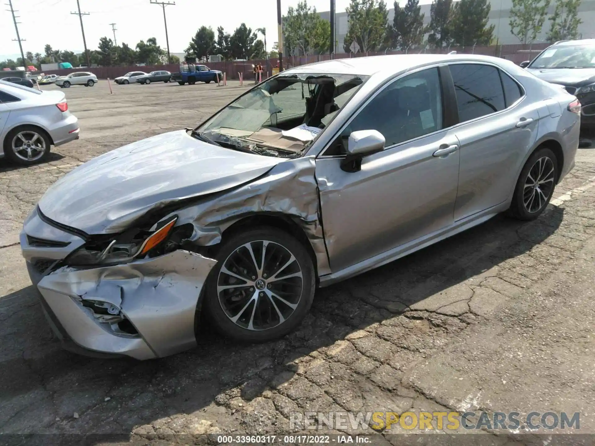 2 Photograph of a damaged car 4T1B11HK3KU713953 TOYOTA CAMRY 2019