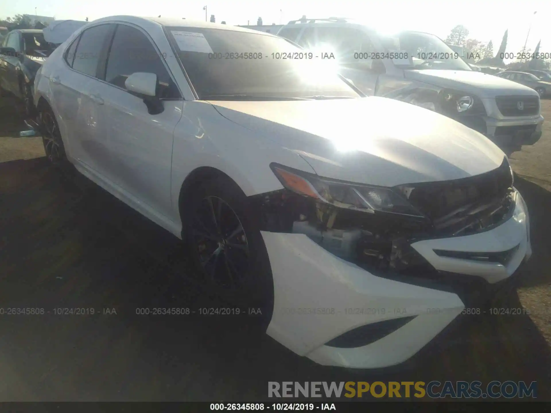 1 Photograph of a damaged car 4T1B11HK3KU714343 TOYOTA CAMRY 2019