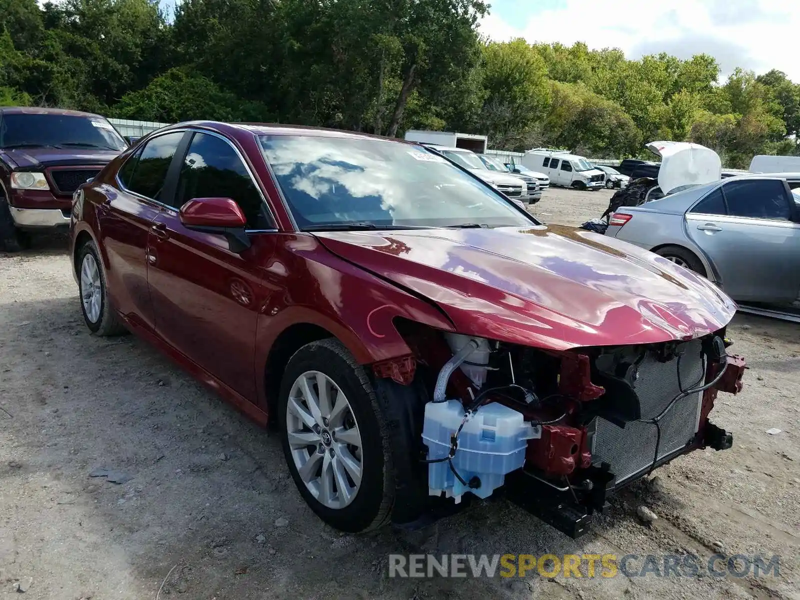 1 Photograph of a damaged car 4T1B11HK3KU714729 TOYOTA CAMRY 2019